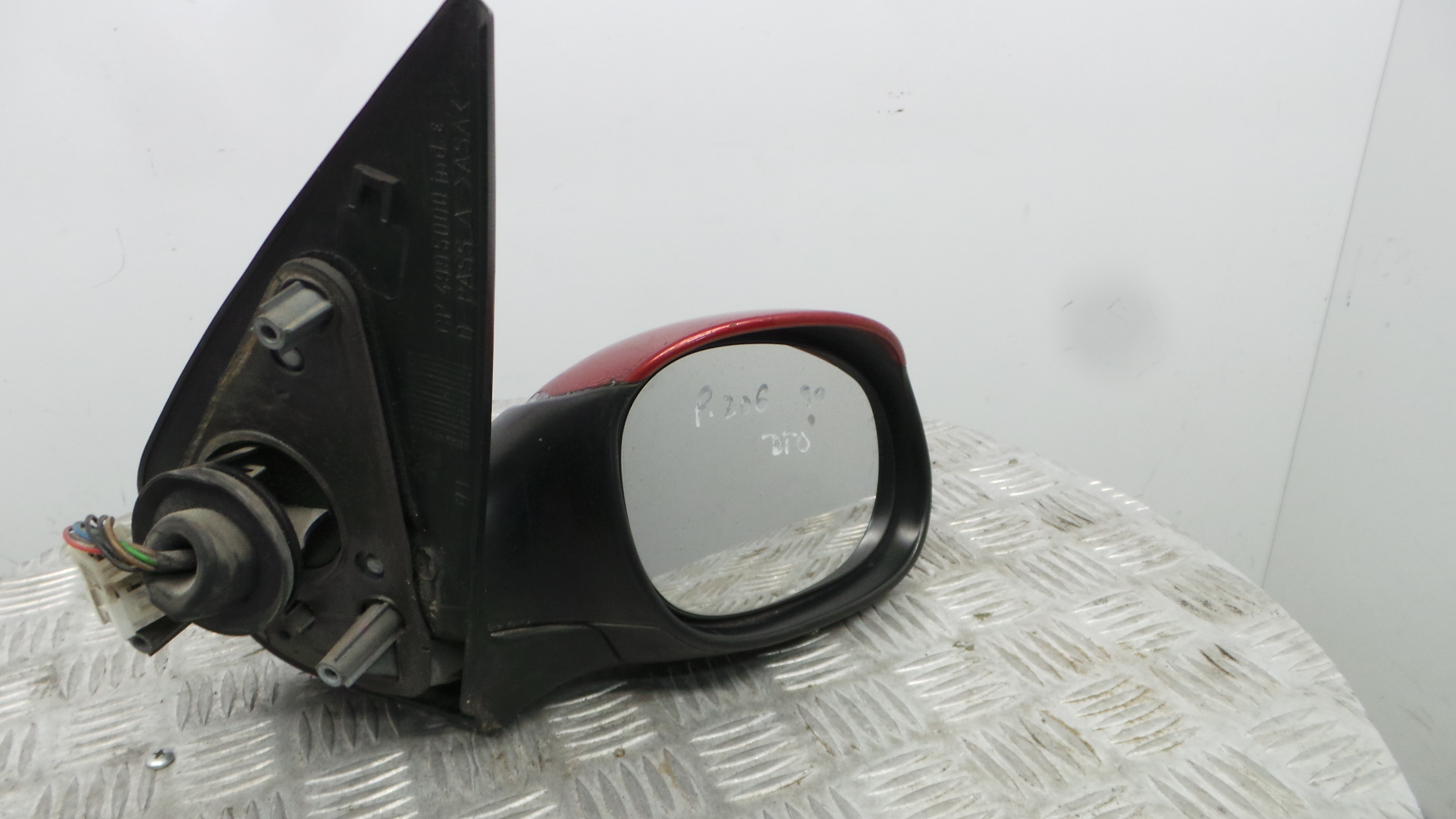 Espelho Retrovisor Dto 8154JF - PEUGEOT 206 Hatchback (2A/C)-36509966