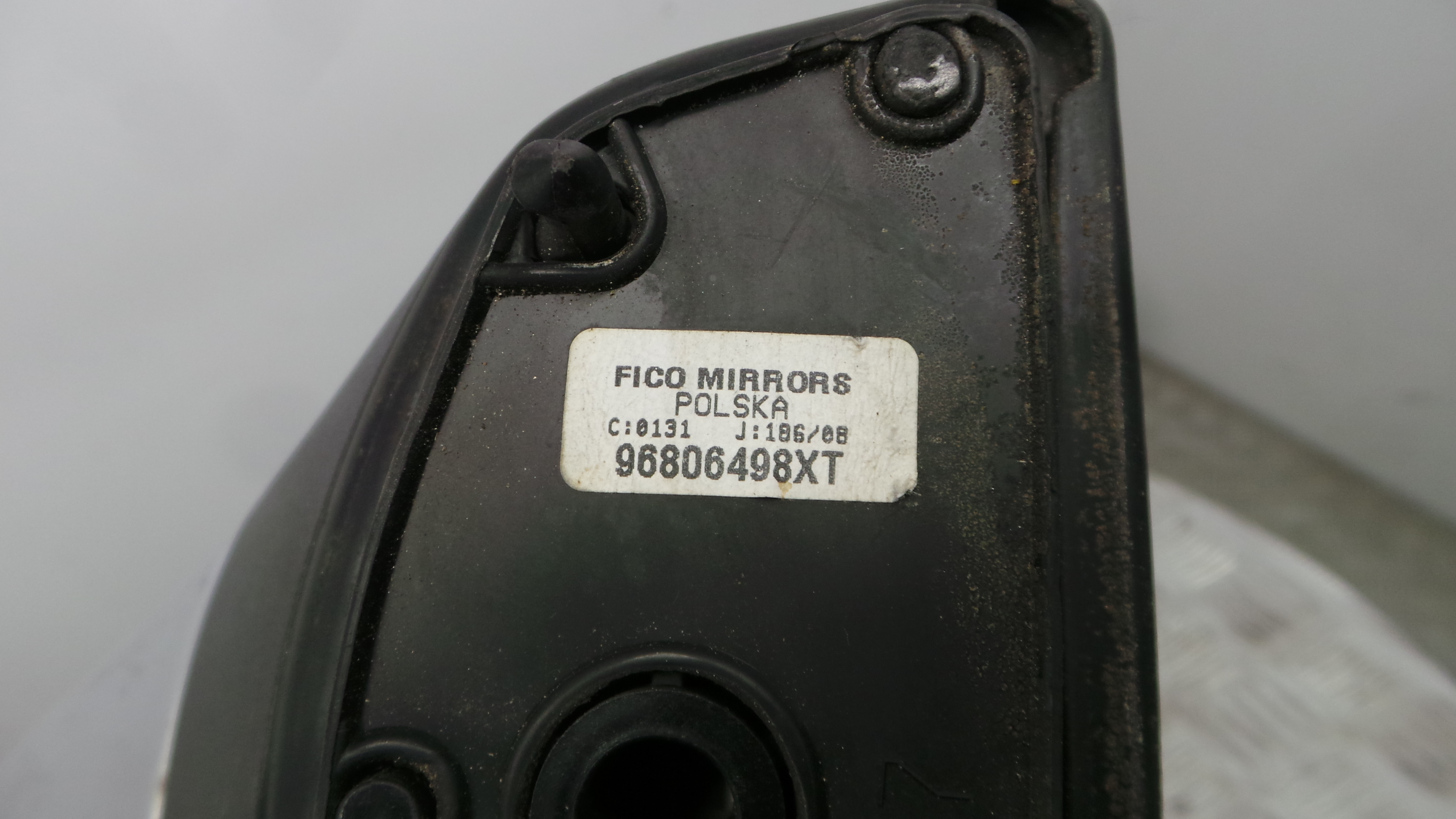 Espelho Retrovisor Esq 96806497XT - PEUGEOT 207 (WA_, WC_), 207/207+ (WA_, WC_)-36517492