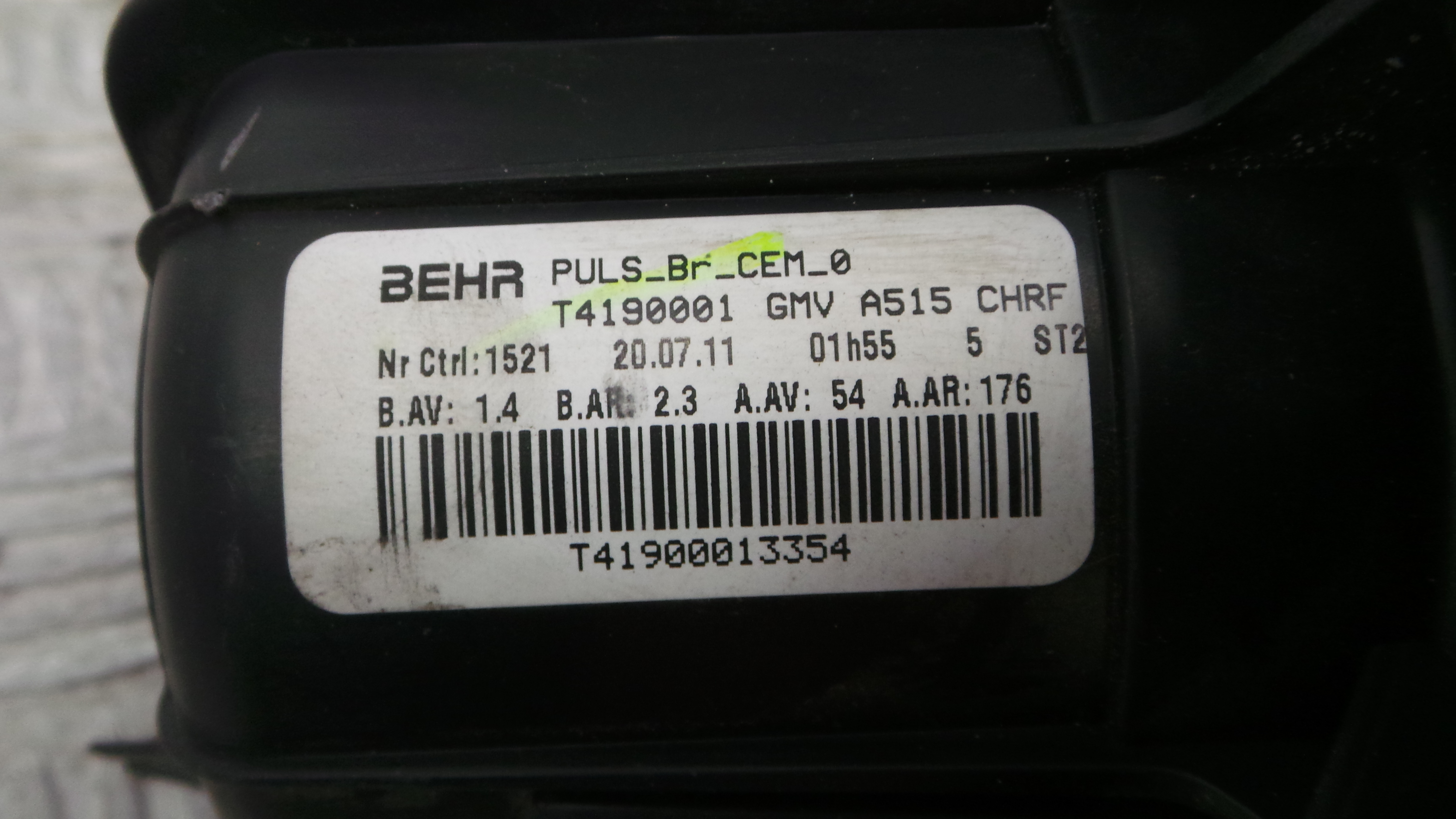 Motor da Chauffage / Motor de Sofagem 6441CR - CITROËN C3 II (SC_)-36519214