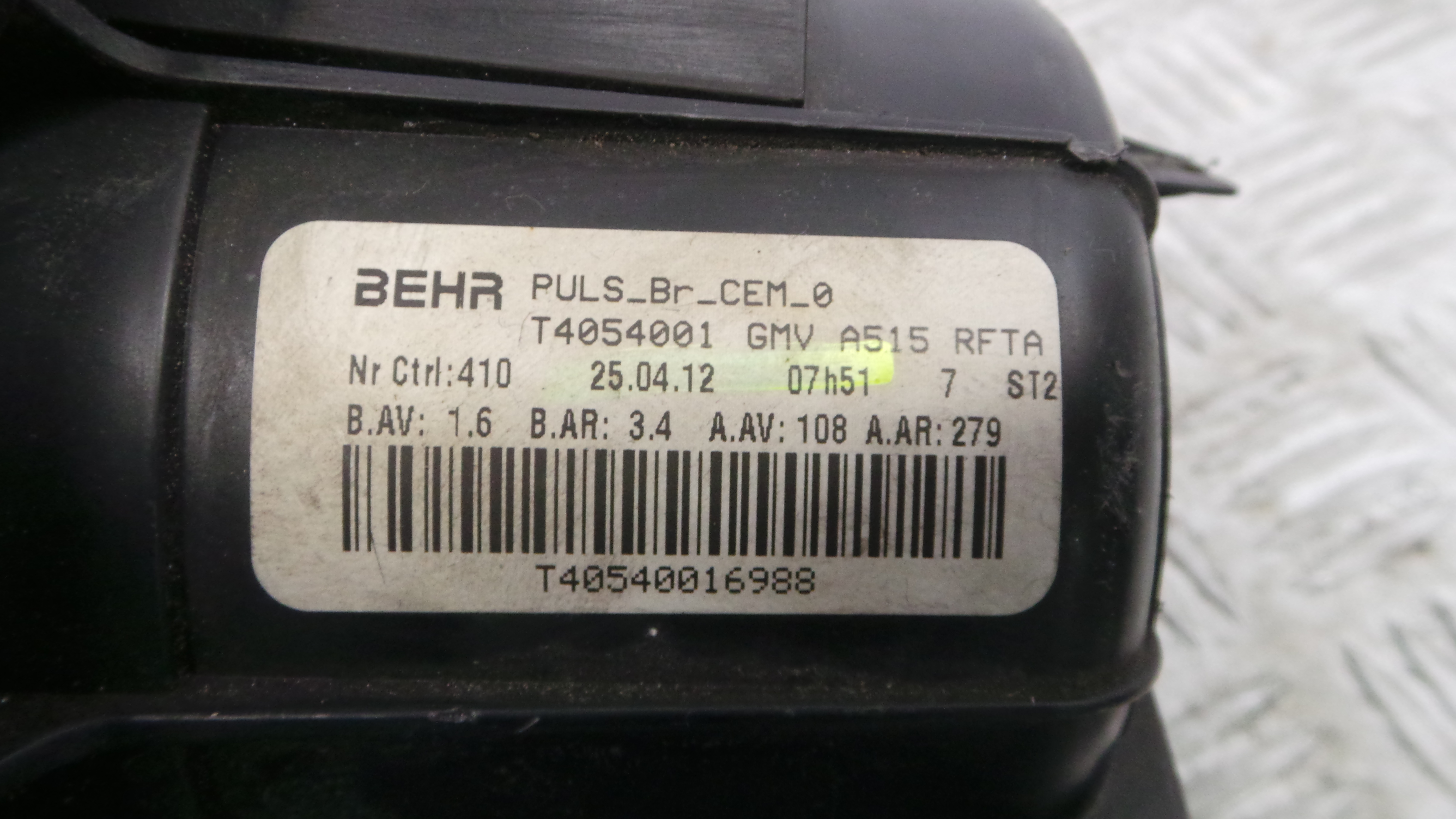 Motor da Chauffage / Motor de Sofagem 6441CR - CITROËN DS3 (SA_)-36519222