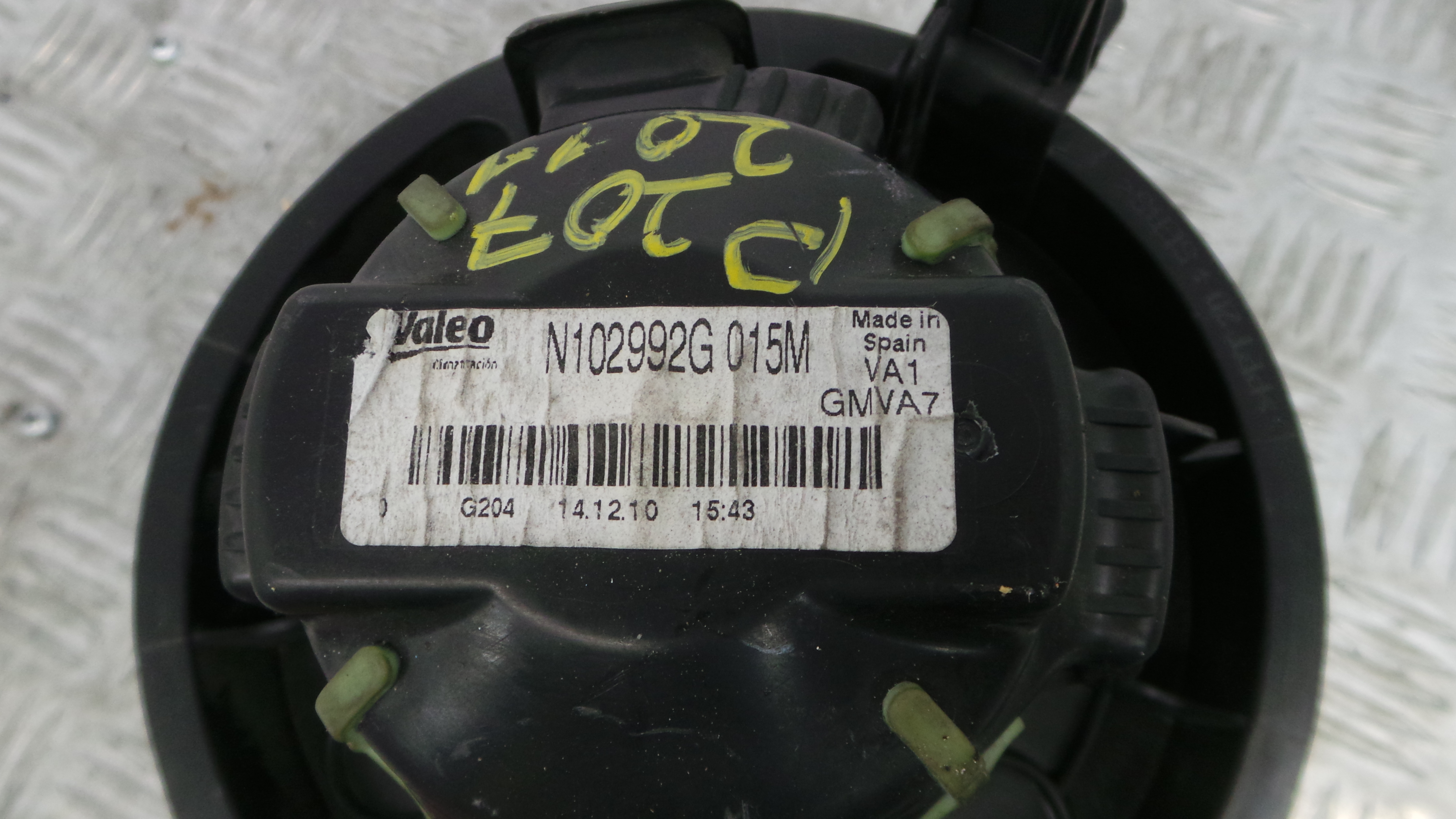 Motor da Chauffage / Motor de Sofagem 6441V5 - PEUGEOT 207 (WA_, WC_), 207/207+ (WA_, WC_)-36522893