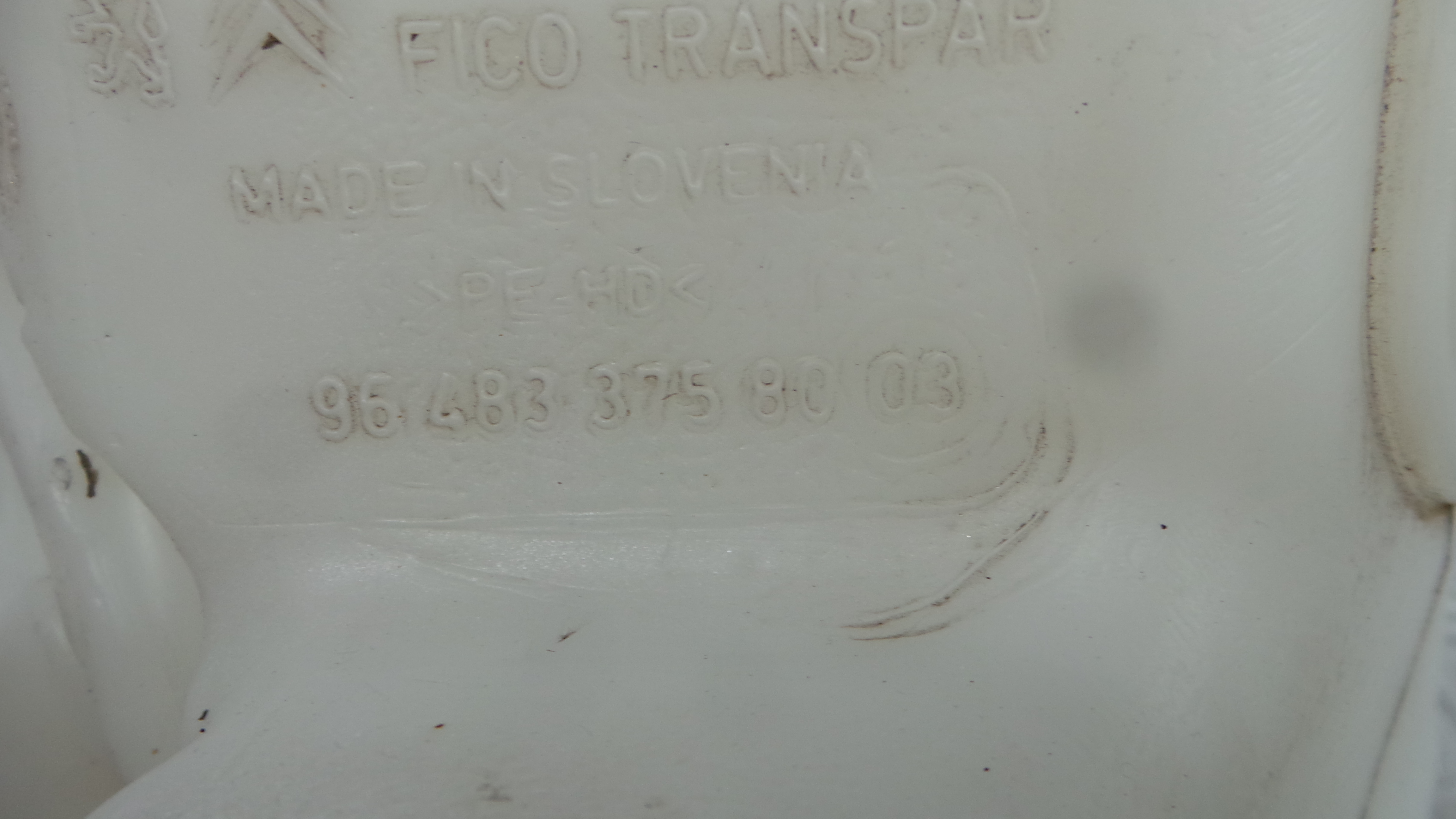 Deposito Reservatório Limpa Vidros Para Brisas 964833758003 - PEUGEOT 207 (WA_, WC_), 207/207+ (WA_-36526458