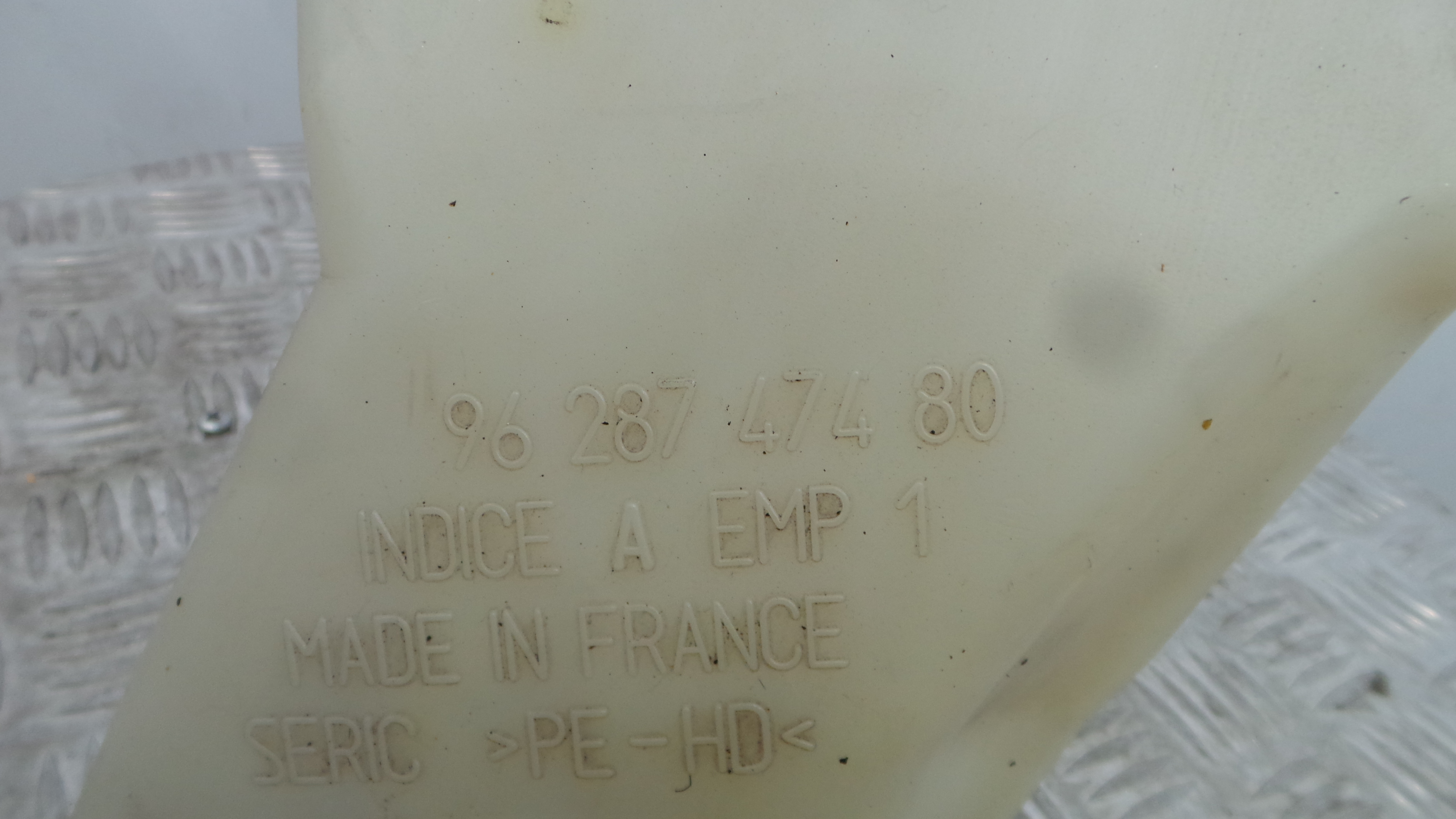 Deposito Reservatório Limpa Vidros Para Brisas 9628747480 - PEUGEOT 206 Hatchback (2A/C)-36526489