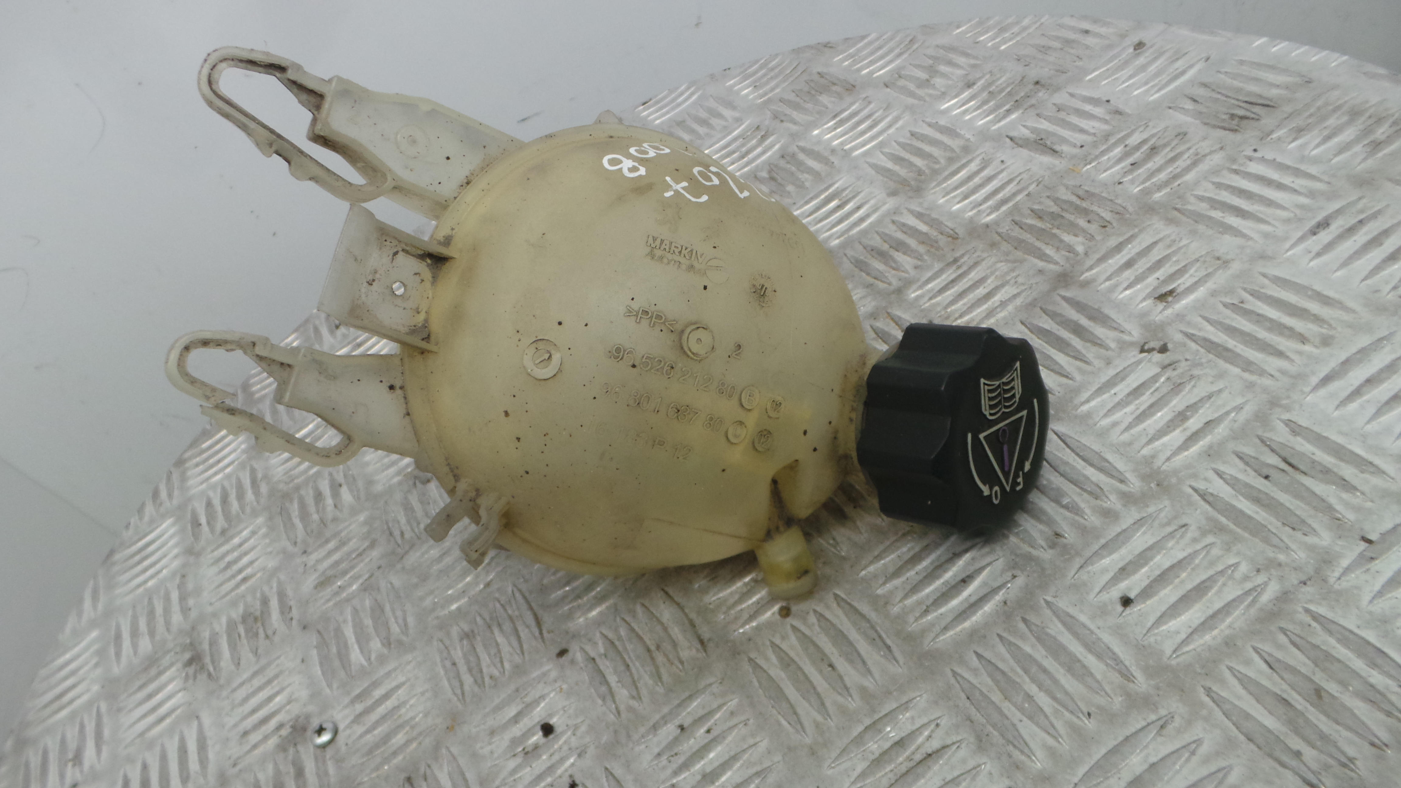 Depósito Água Radiador / Vazo de Expansao 9652621280 - PEUGEOT 207 (WA_, WC_), 207/207+ (WA_, WC_)-36526627