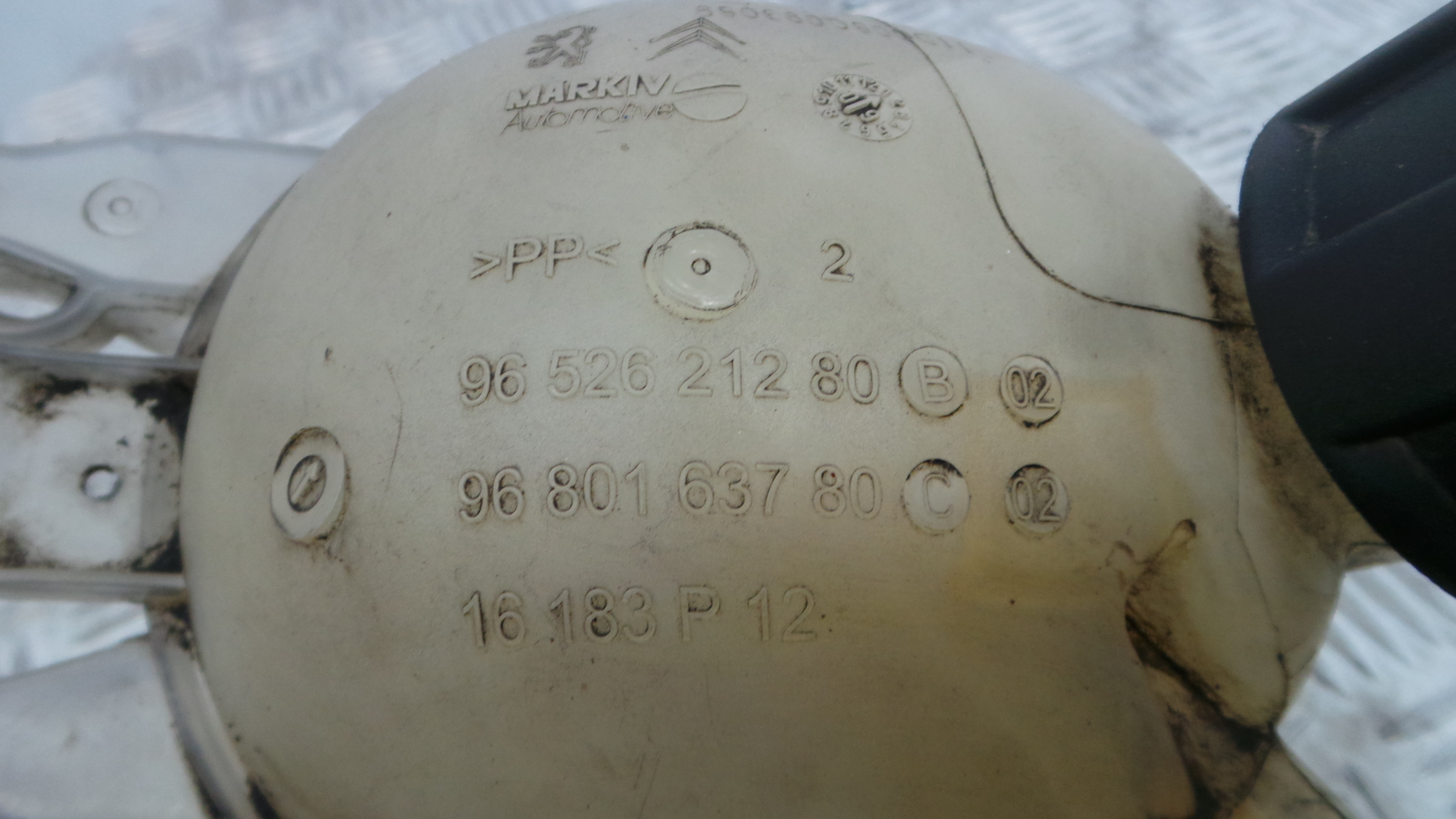 Depósito Água Radiador / Vazo de Expansao 9652621280 - PEUGEOT 207 (WA_, WC_), 207/207+ (WA_, WC_)-36526677