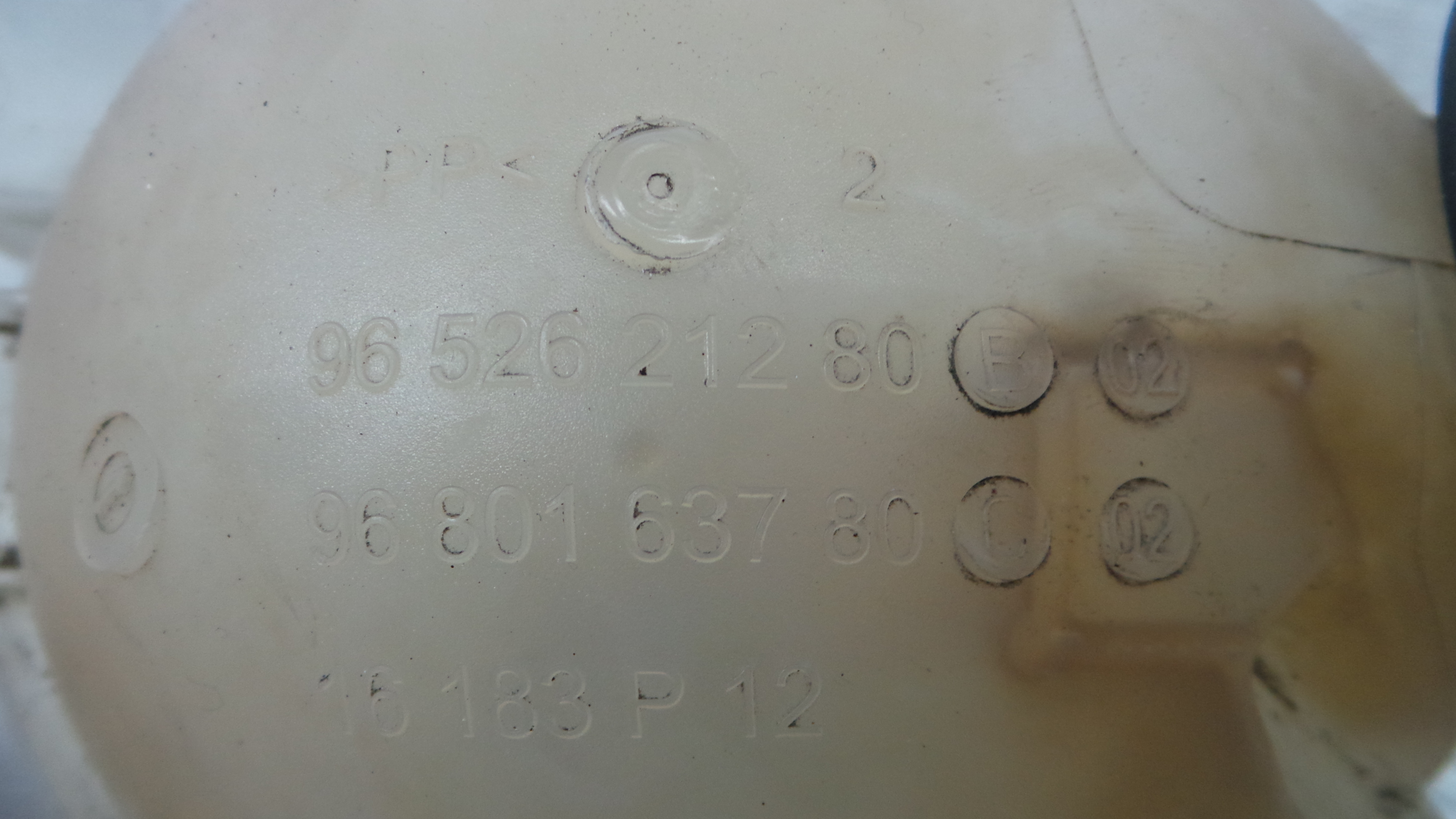 Depósito Água Radiador / Vazo de Expansao 9652621280 - PEUGEOT 208 I (CA_, CC_)-36527033