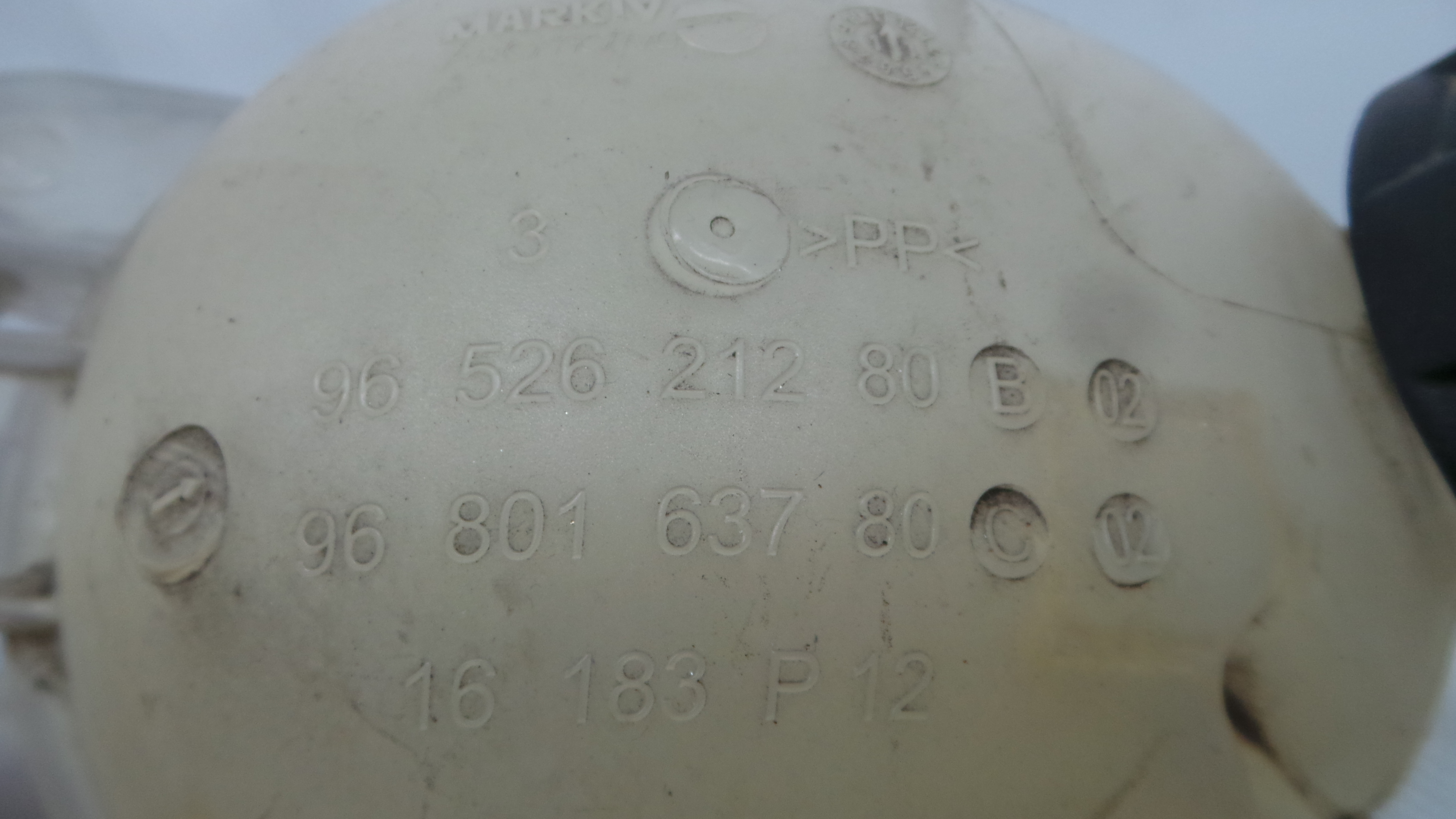 Depósito Água Radiador / Vazo de Expansao 9652621280 - PEUGEOT 208 I (CA_, CC_)-36527054