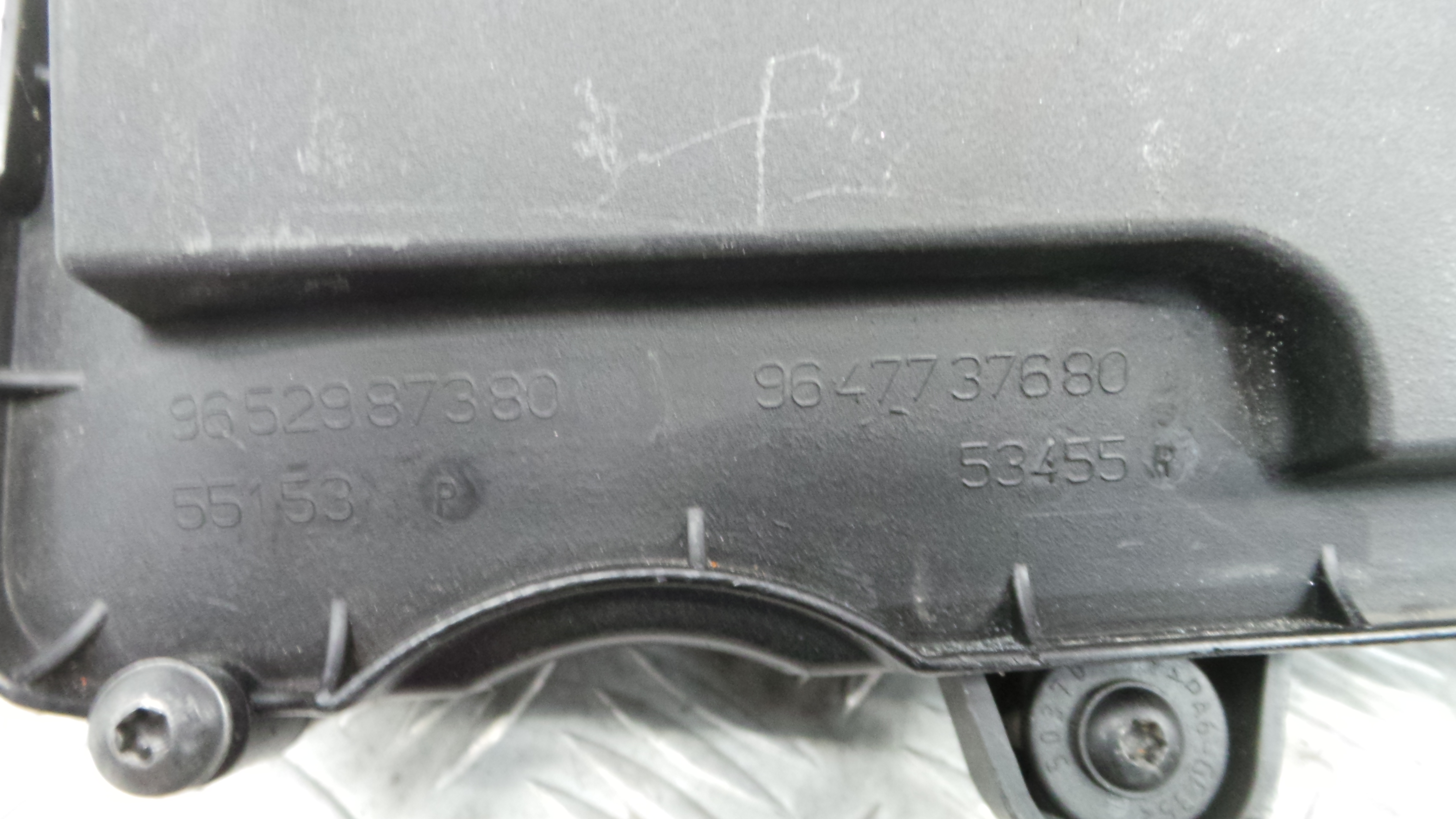 Caixa Filtro de Ar  9652987380 - PEUGEOT 207 (WA_, WC_), 207/207+ (WA_, WC_)-36528204