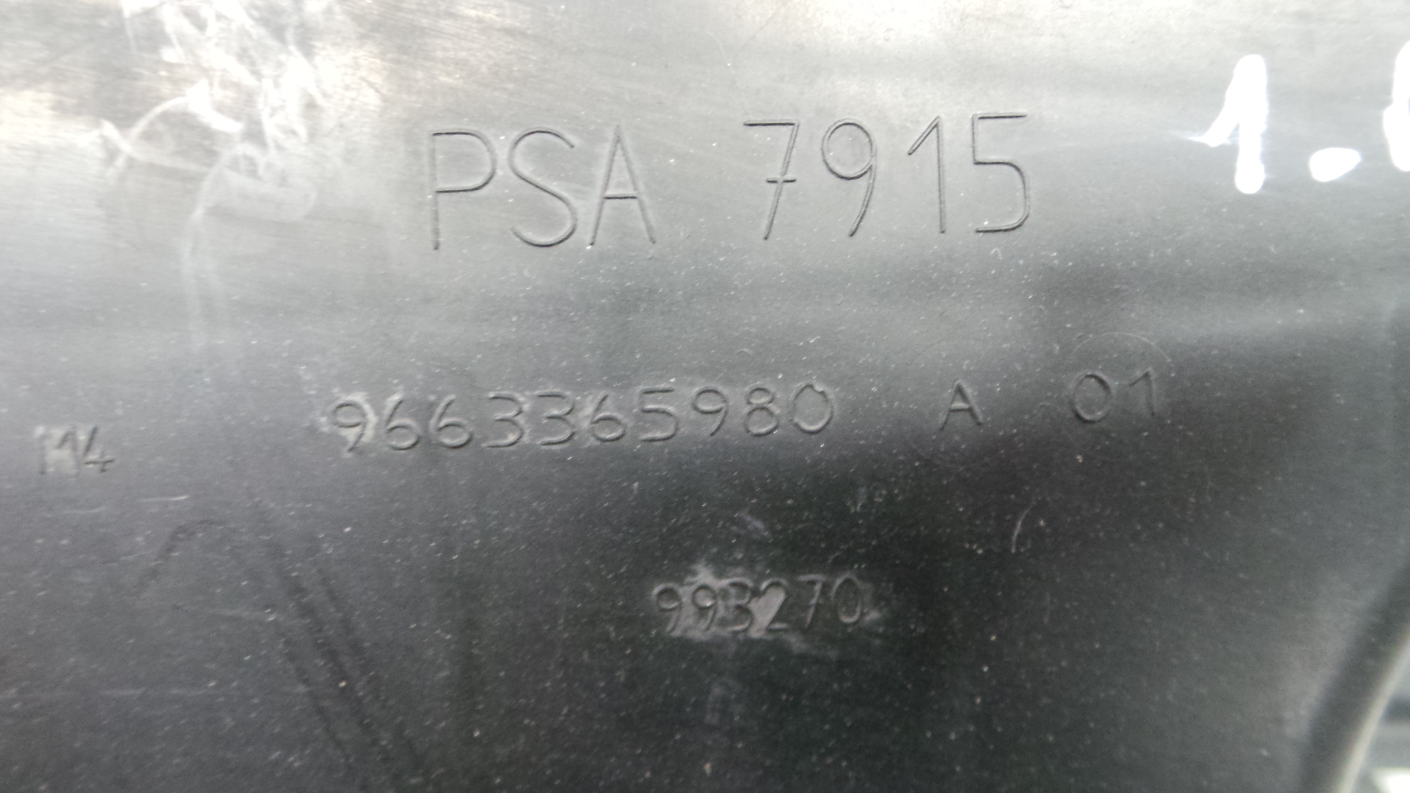 Caixa Filtro de Ar 9663365980 - PEUGEOT 308 I (4A_, 4C_)-36528219