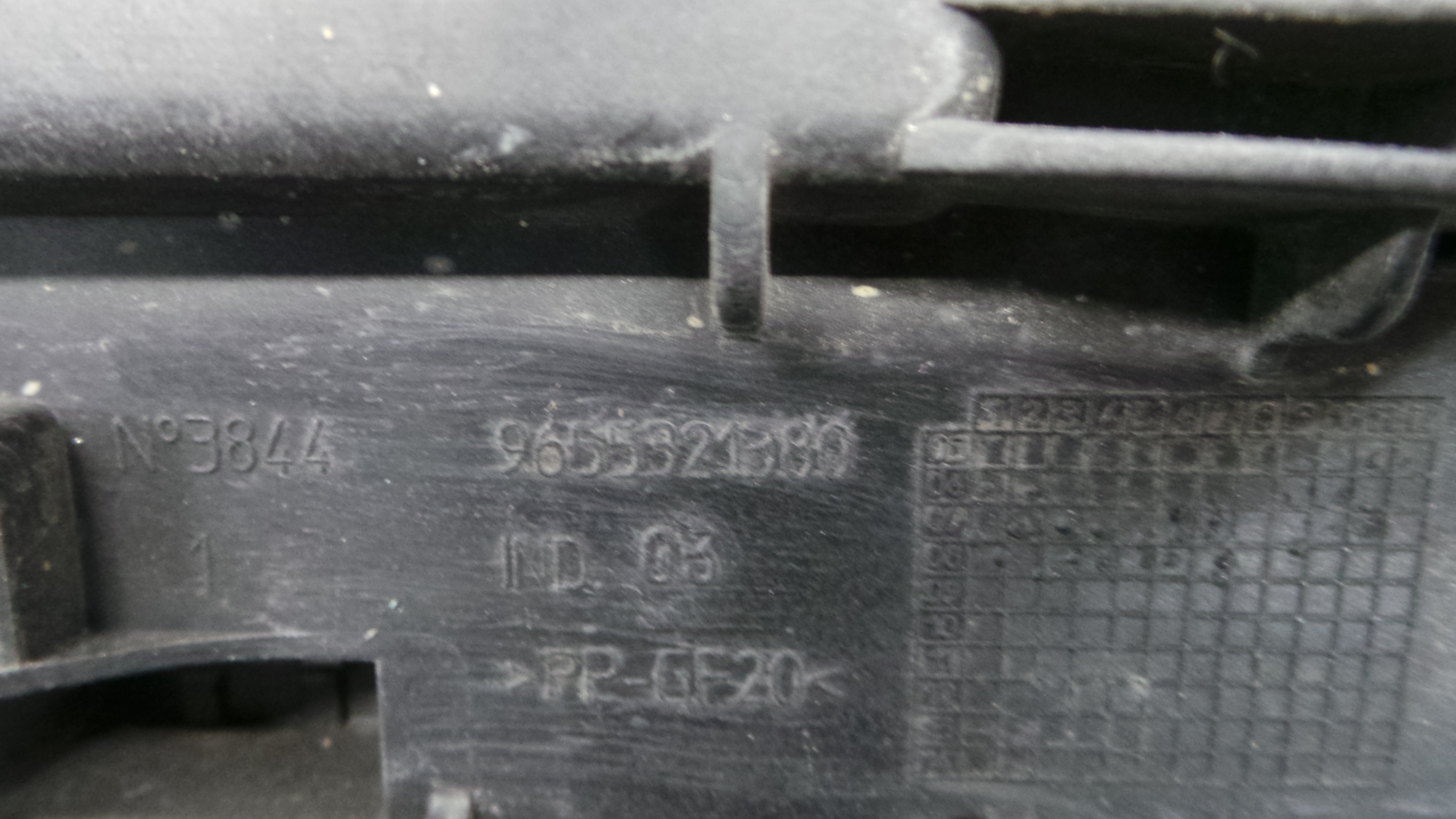 Base da Bateria 9655321380 - PEUGEOT 207 (WA_, WC_), 207/207+ (WA_, WC_)-36528225