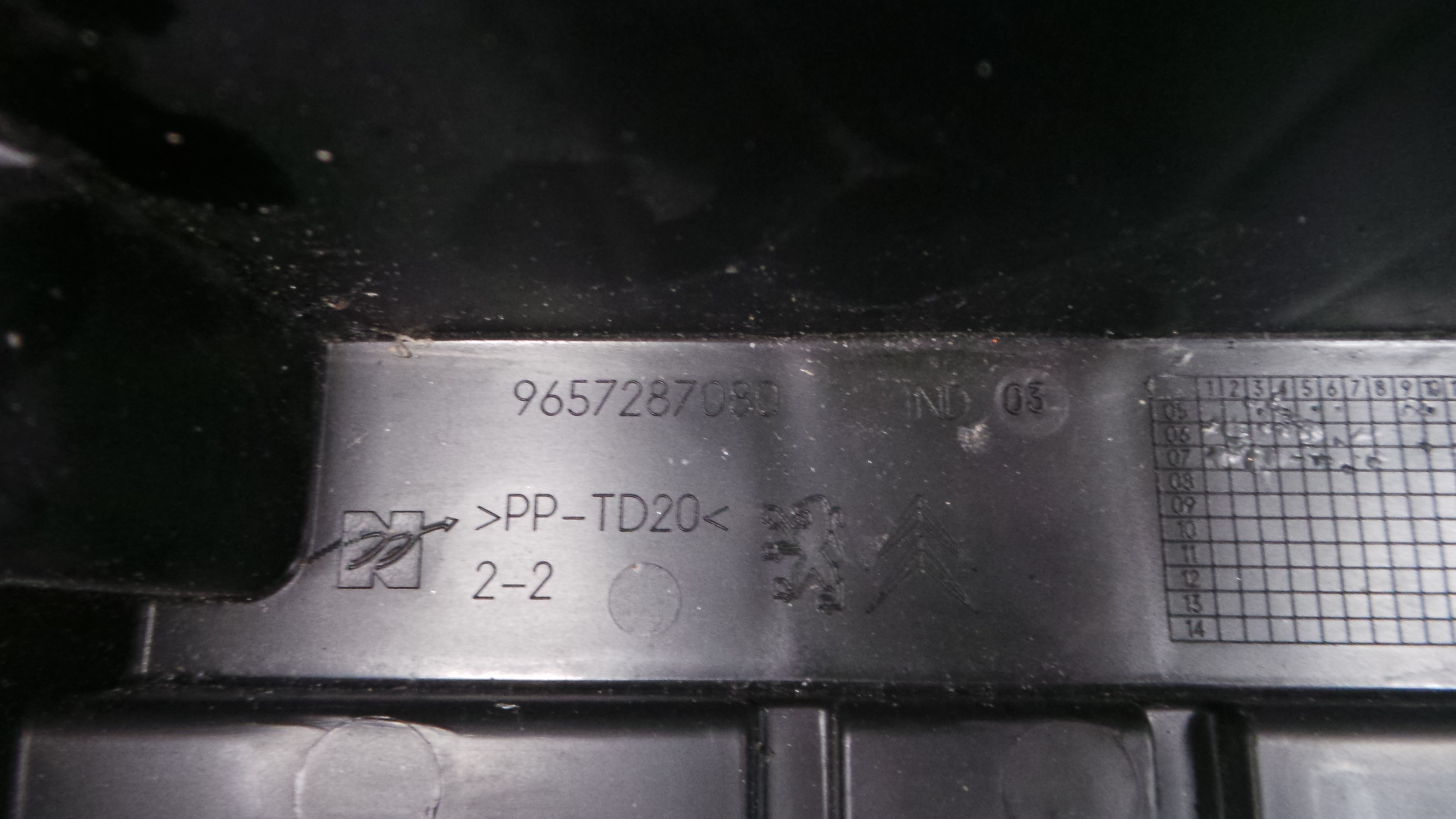 Caixa de Fusiveis 9657287080 - PEUGEOT 207 (WA_, WC_), 207/207+ (WA_, WC_)-36528314