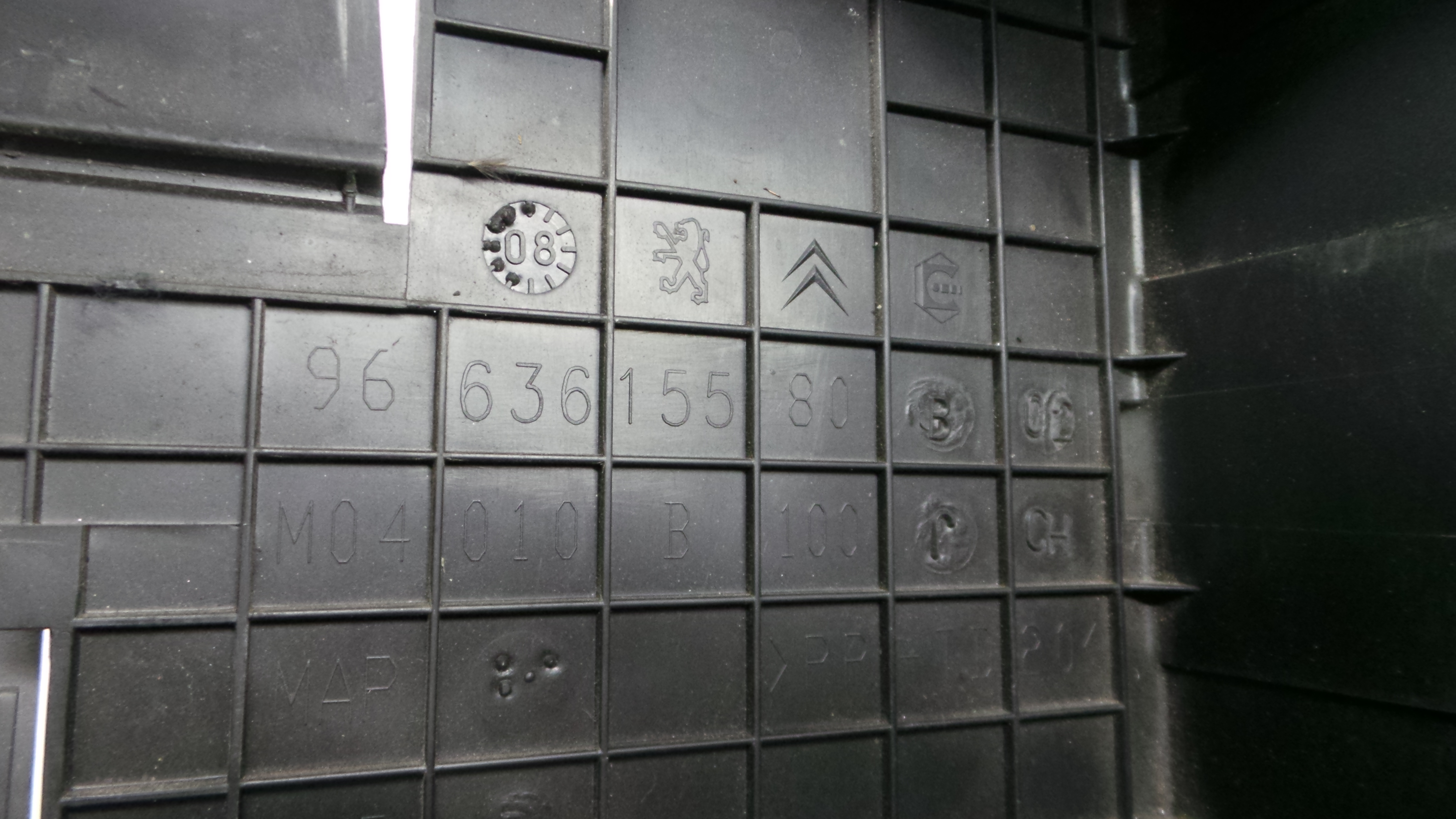 Tampa da Bateria 9663615580 - PEUGEOT 308 SW I (4E_, 4H_)-36528360