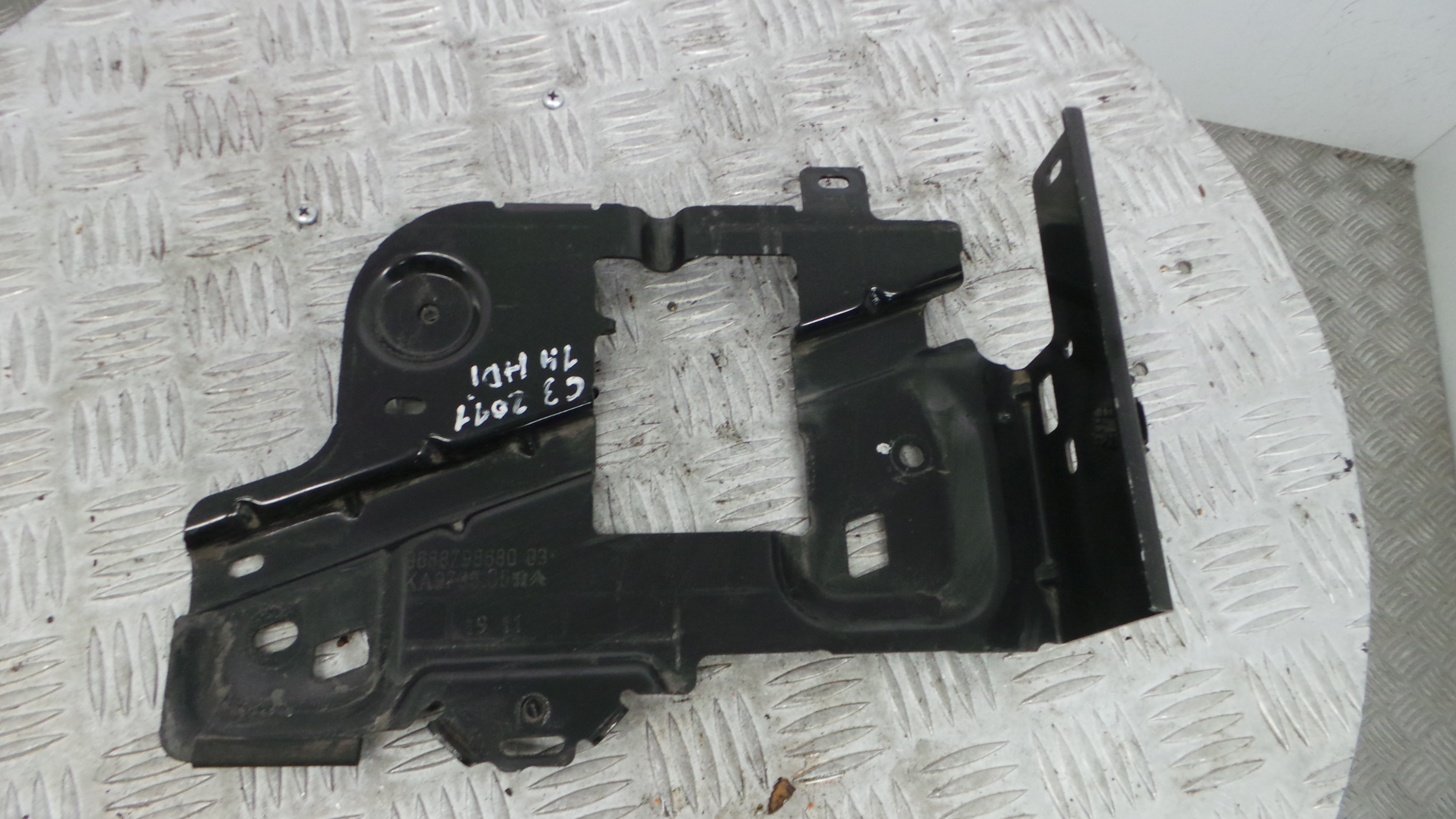 Base da Bateria 9688798680 - CITROËN C3 II (SC_)-36530014