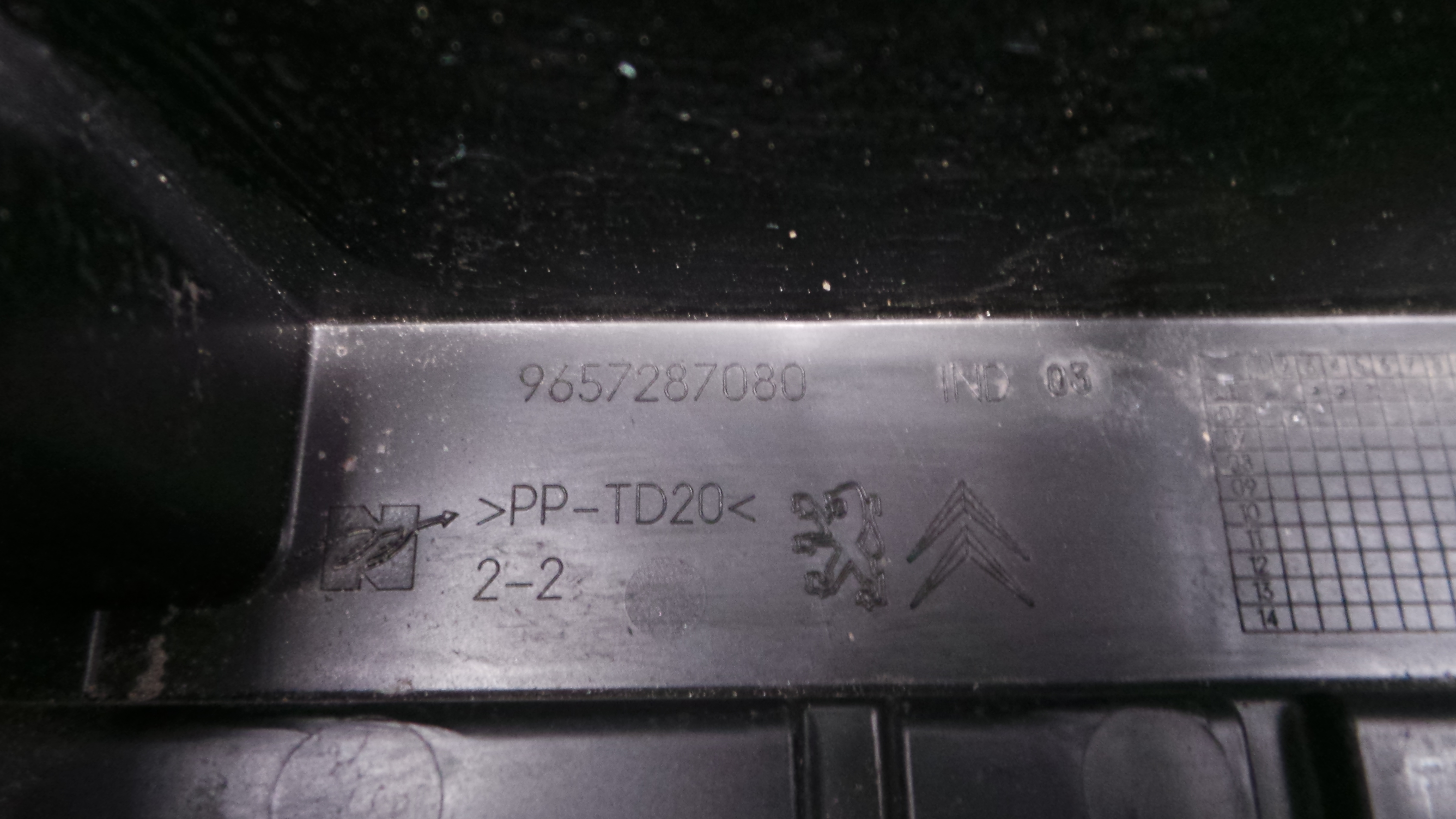 Caixa de Fusiveis 9657287080 - PEUGEOT 207 (WA_, WC_), 207/207+ (WA_, WC_)-36530658