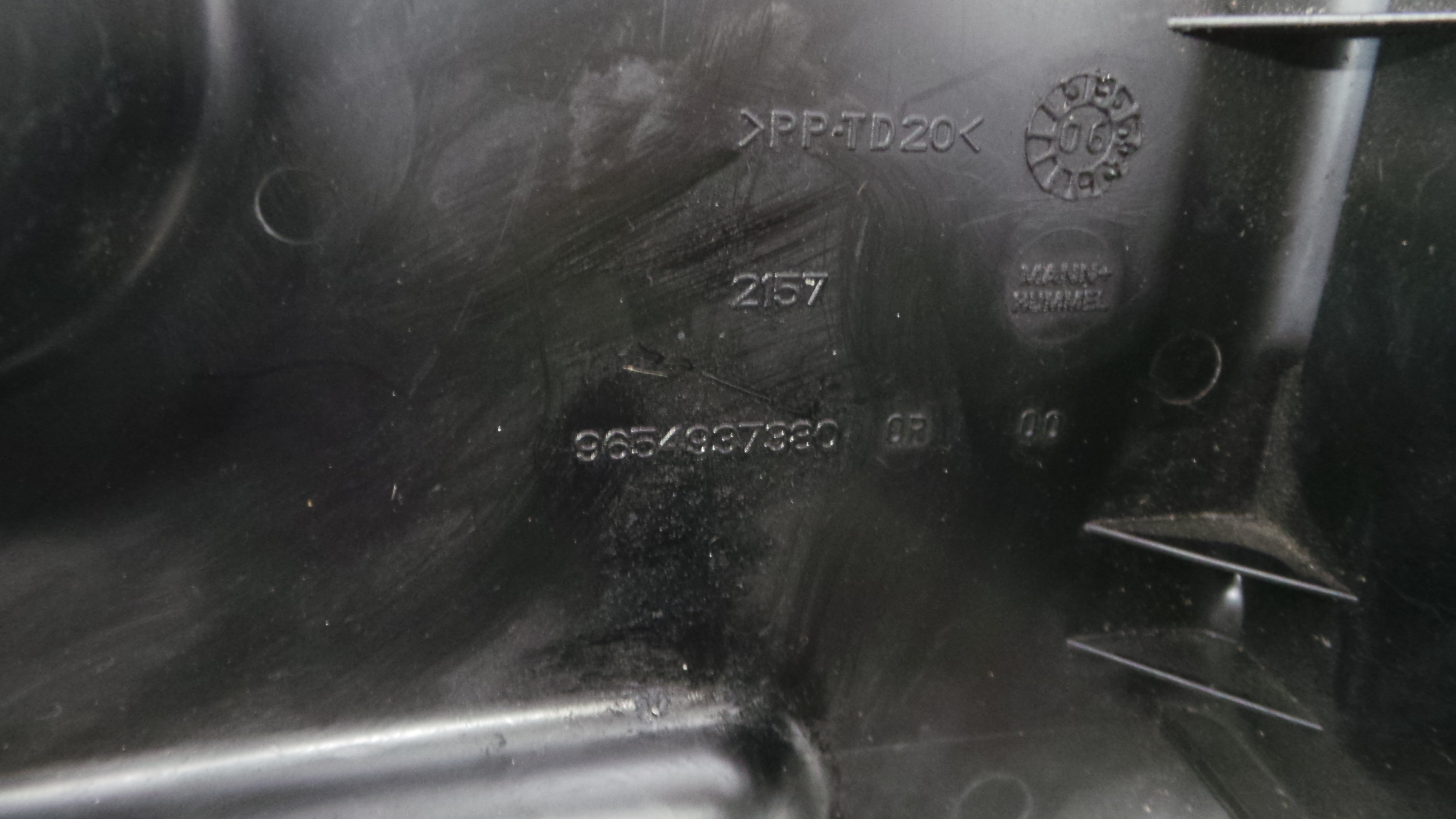 Caixa Filtro de Ar  9654937380 - PEUGEOT 307 (3A/C)-36530694