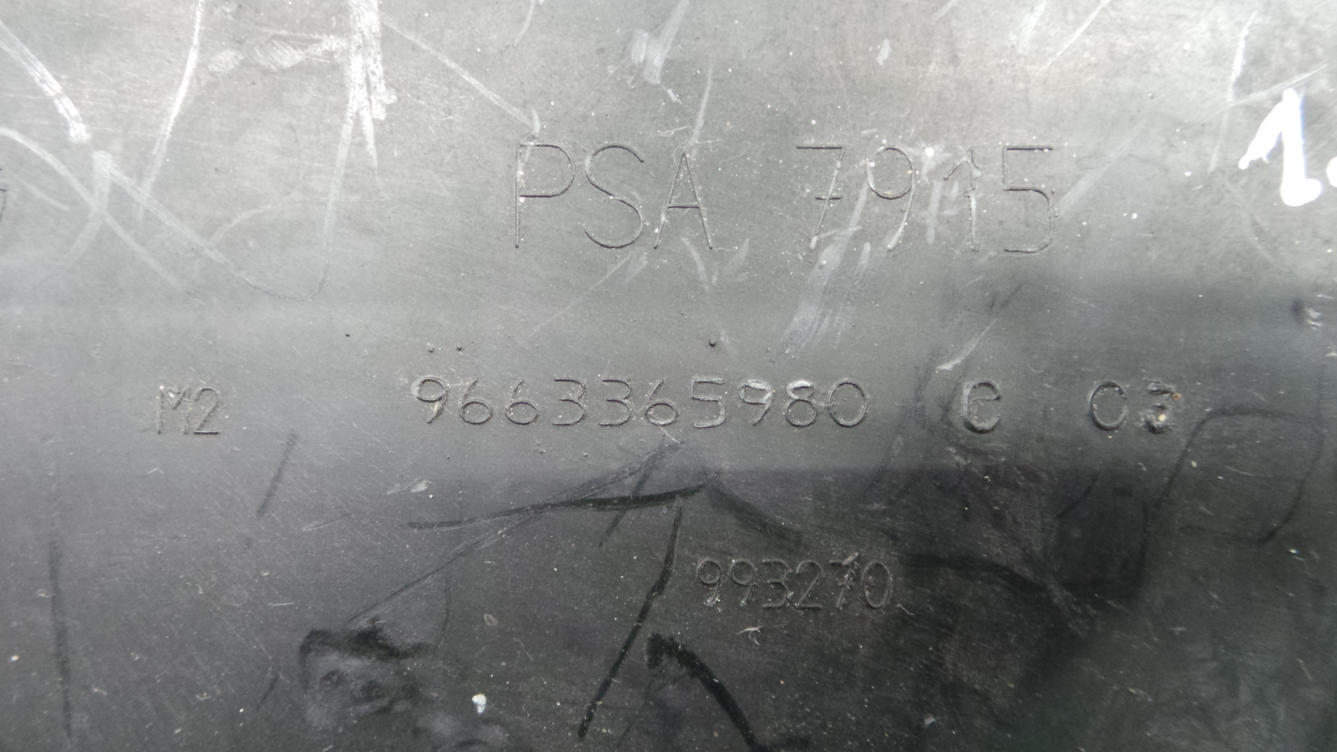 Caixa Filtro de Ar 9663365980 - PEUGEOT PARTNER Caixa/monovolume (5_, G_), PARTNER Van (5_, G_), RA-36530898