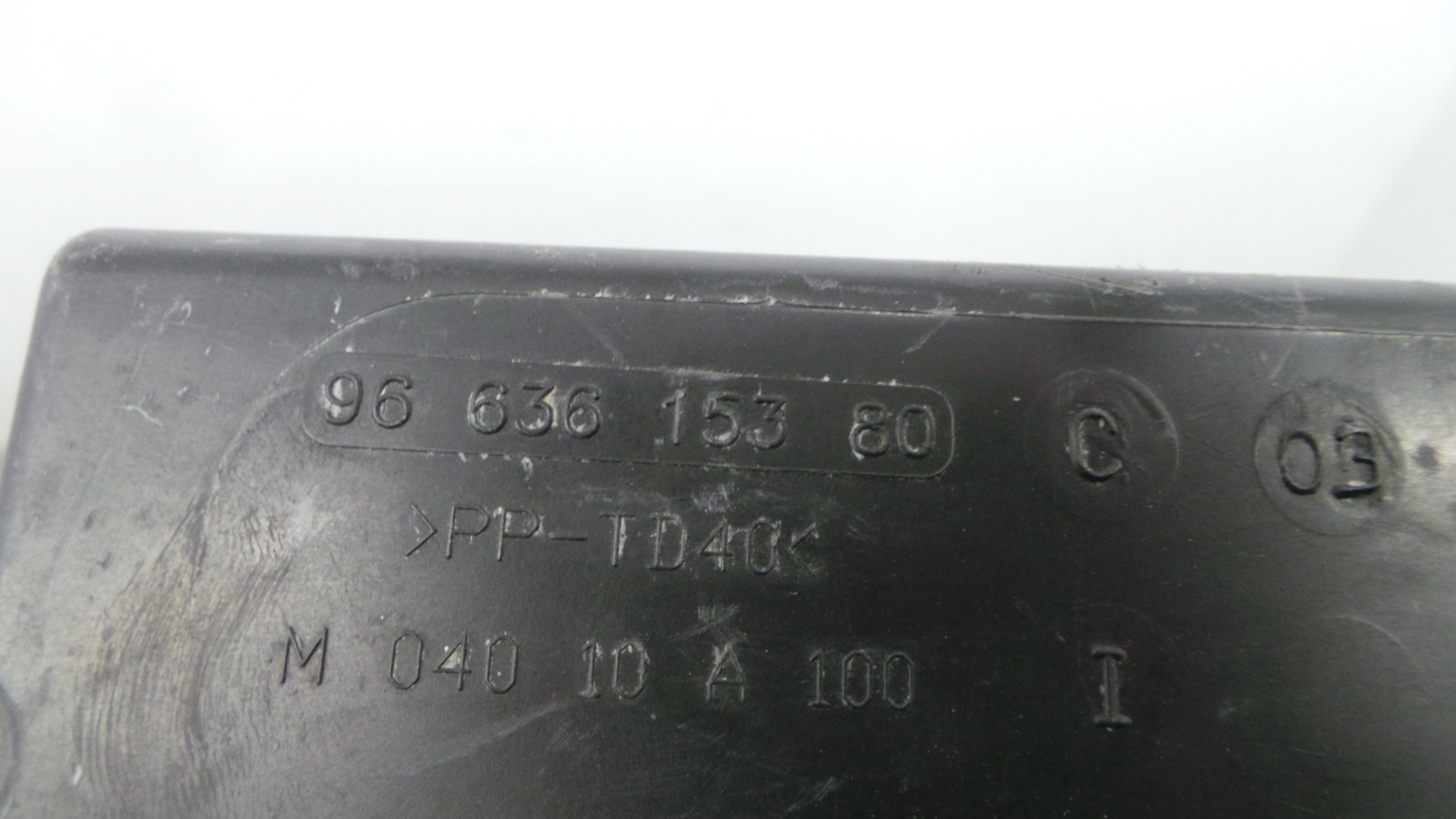 Base da Bateria 9663615380 - CITROËN BERLINGO / BERLINGO FIRST Caixa/monovolume (M_)-36530916