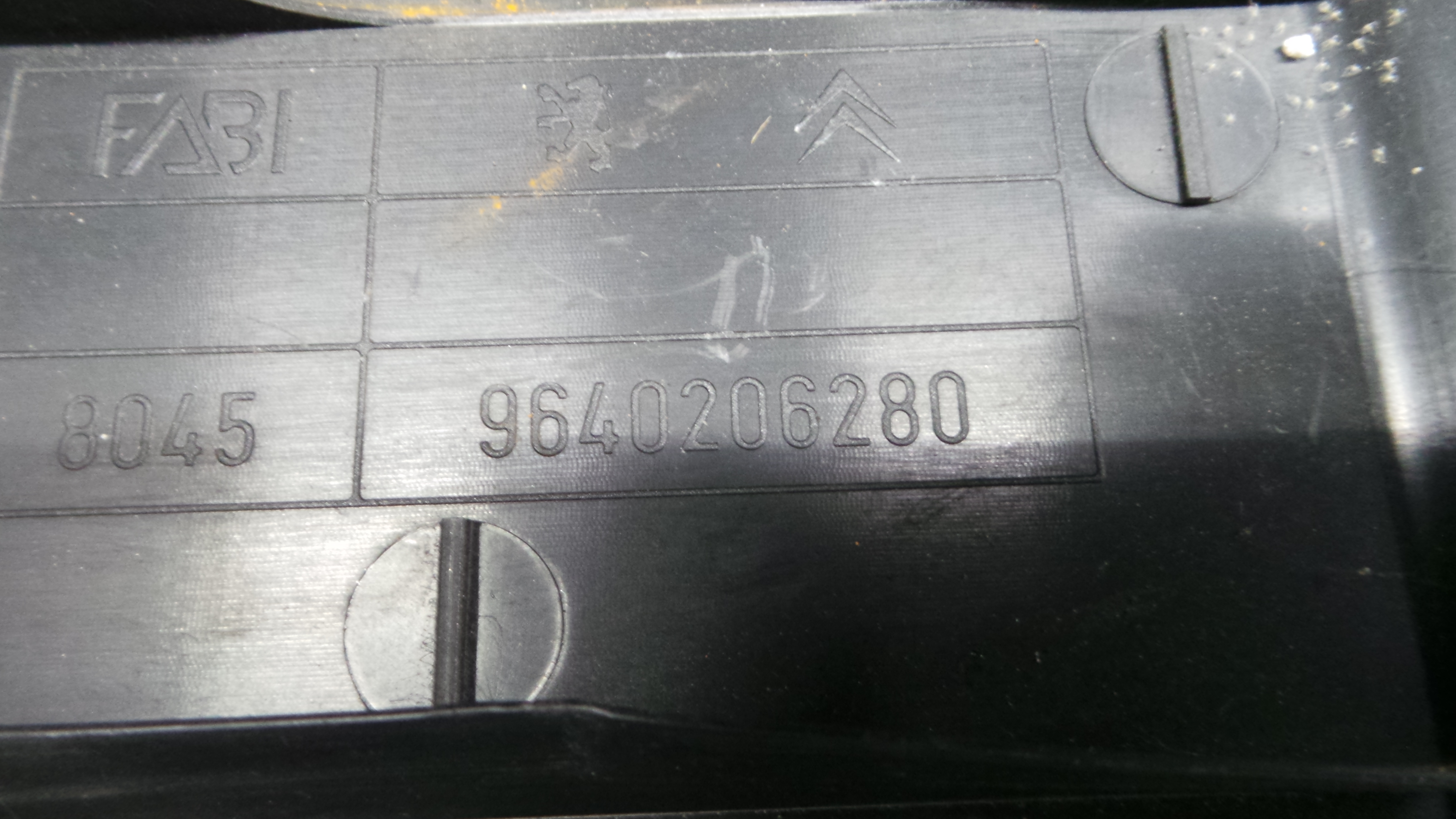 Tampa da Bateria 9640206280 - PEUGEOT 307 (3A/C)-36530957