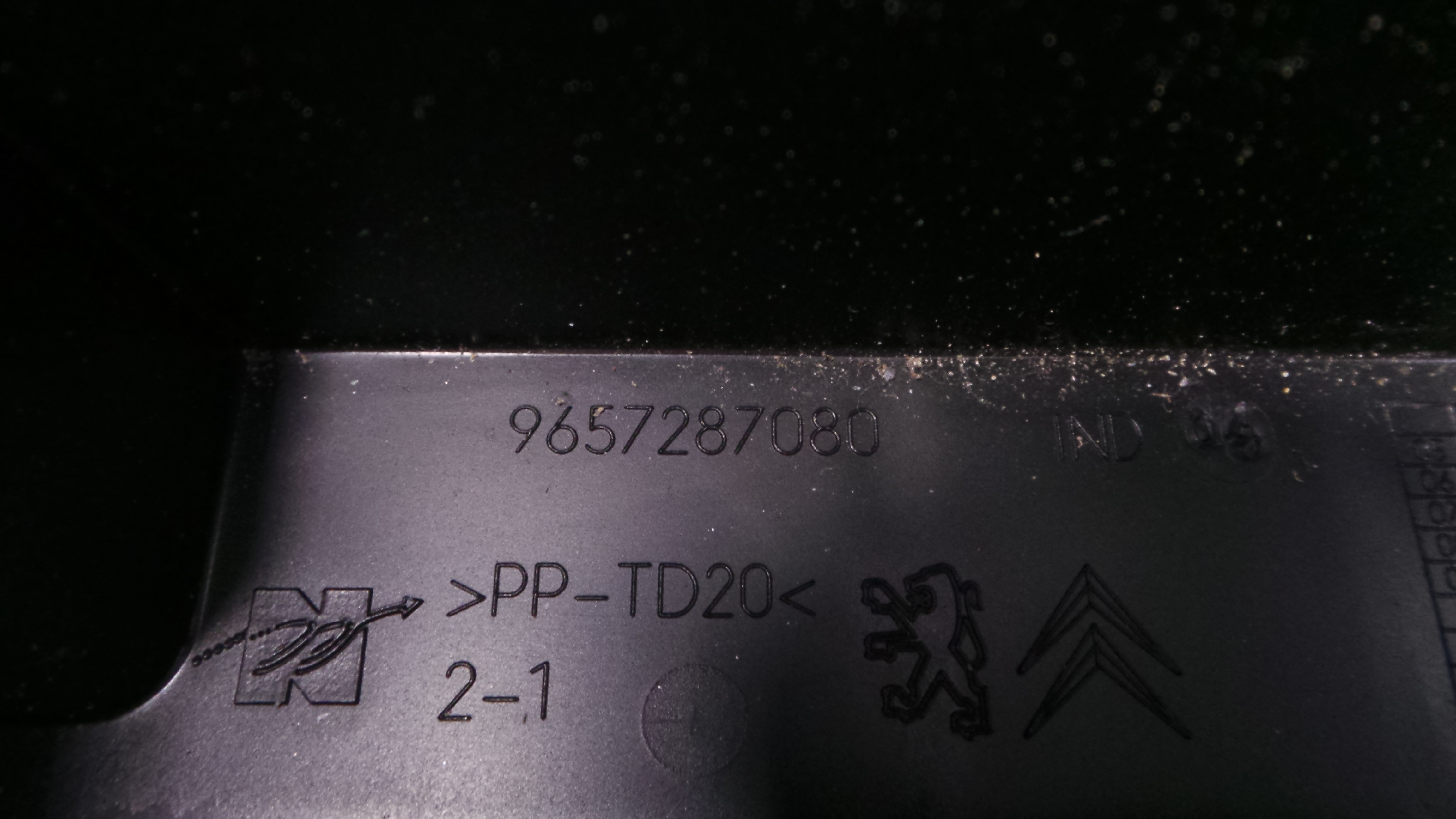 Caixa de Fusiveis 9657287080 - PEUGEOT 207 (WA_, WC_), 207/207+ (WA_, WC_)-36531056