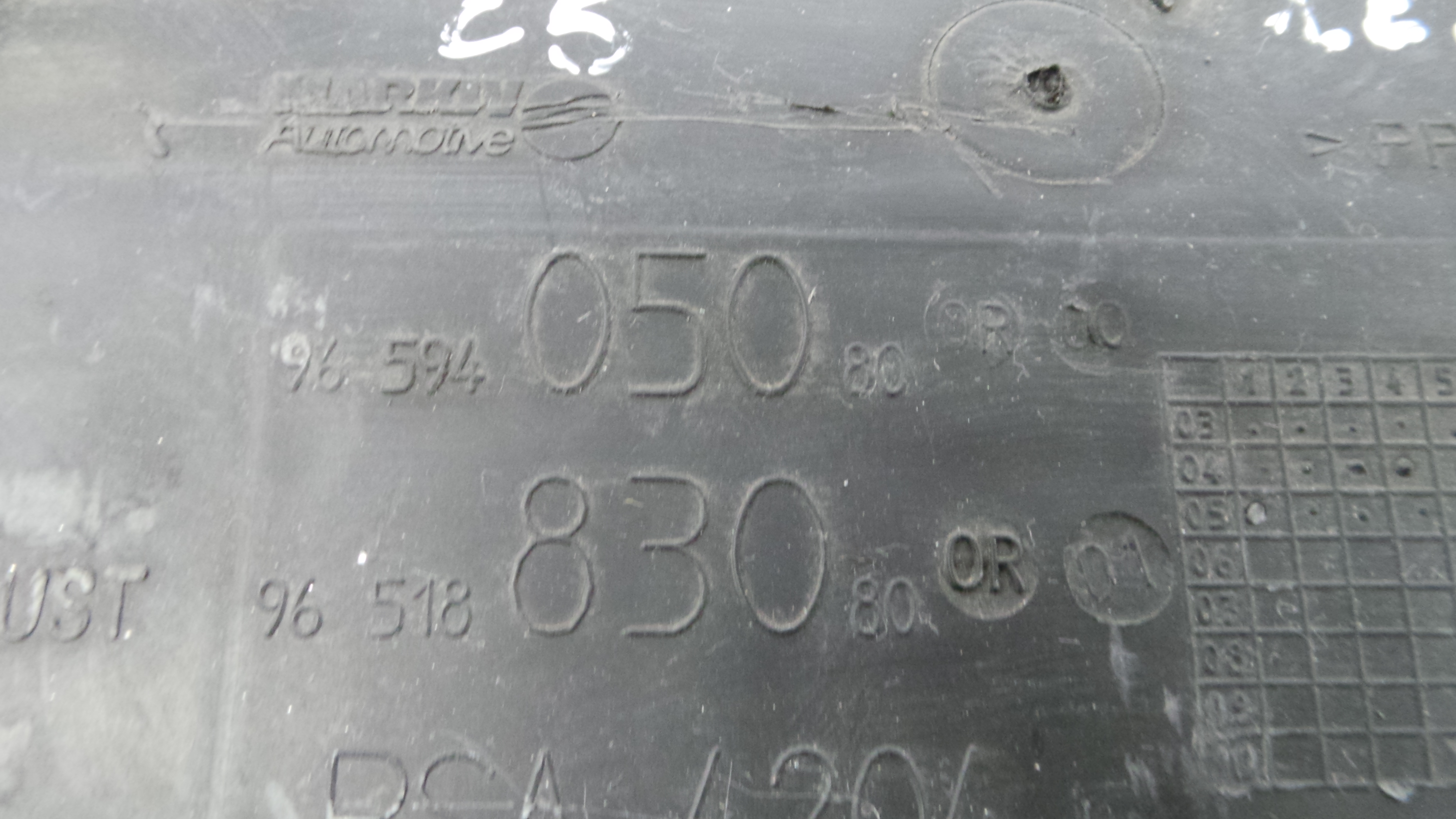 Caixa Filtro de Ar 9659405080 - CITROËN C5 II (RC_)-36531060