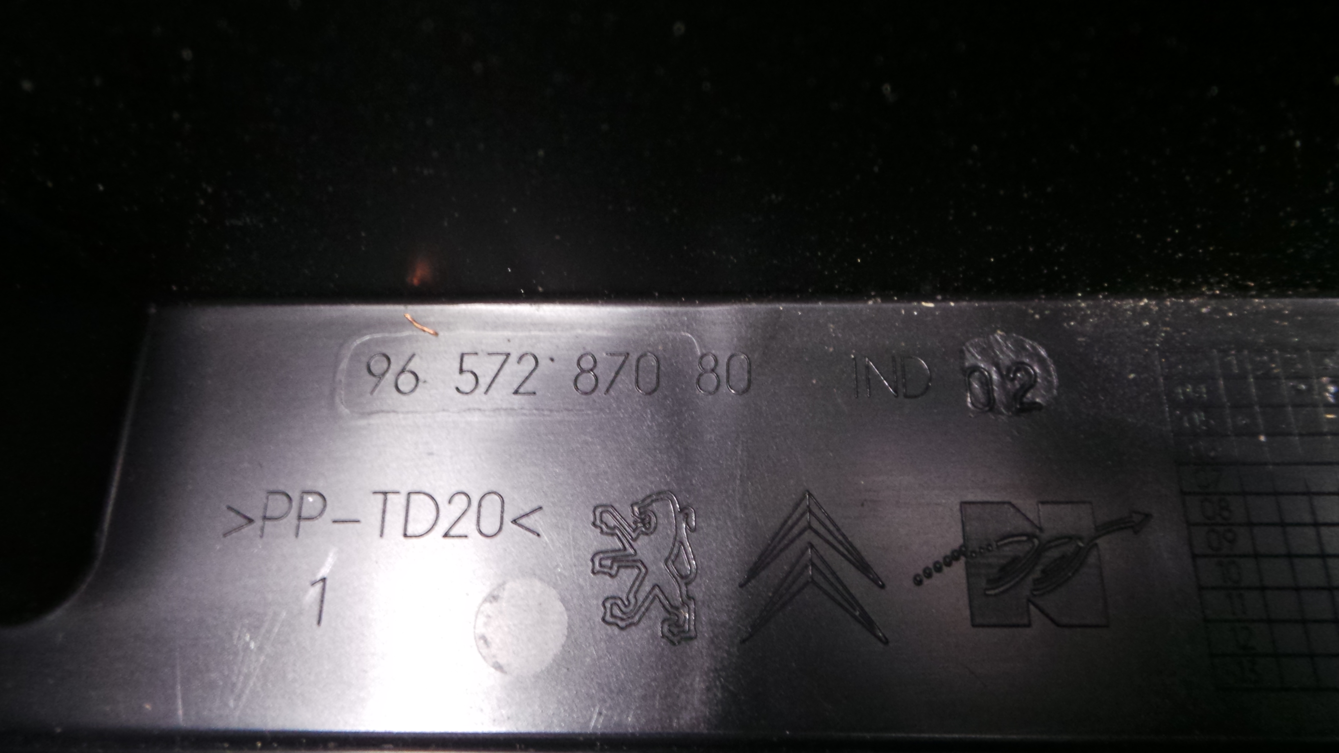 Caixa de Fusiveis 9657287080 - CITROËN C2 (JM_)-36531066