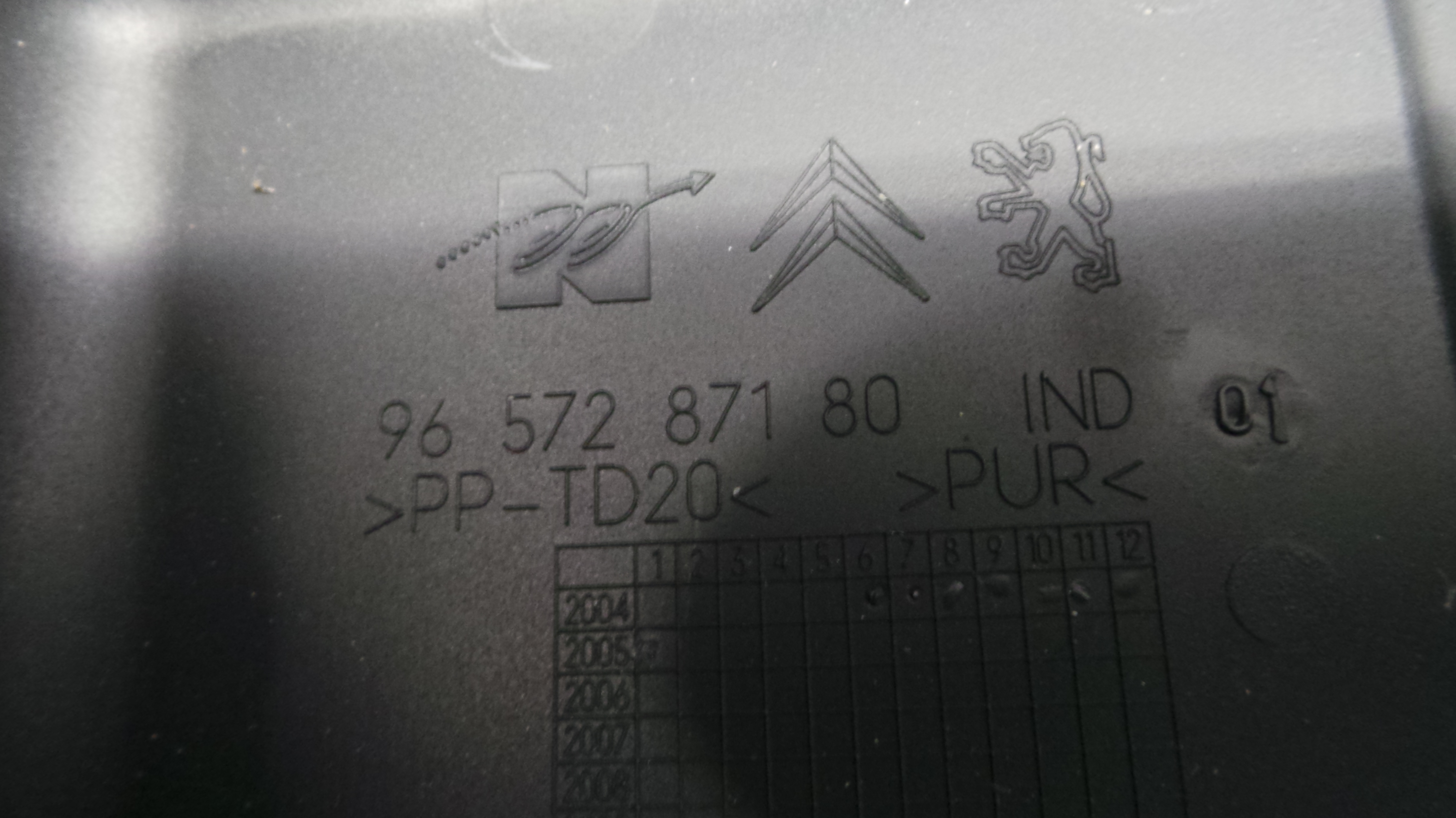 Caixa de Fusiveis 9657287080 - CITROËN C2 (JM_)-36531066