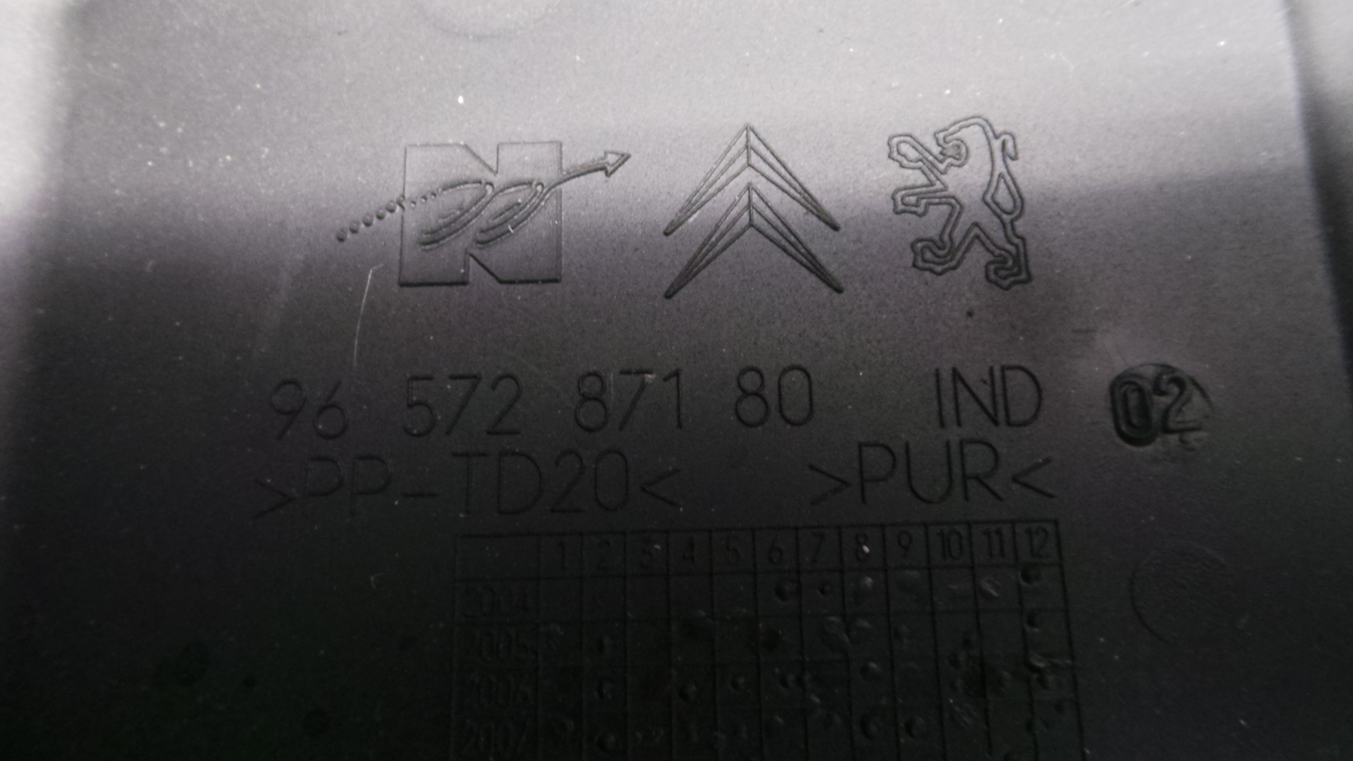 Caixa de Fusiveis 9657287080 - PEUGEOT 207 (WA_, WC_), 207/207+ (WA_, WC_)-36531070