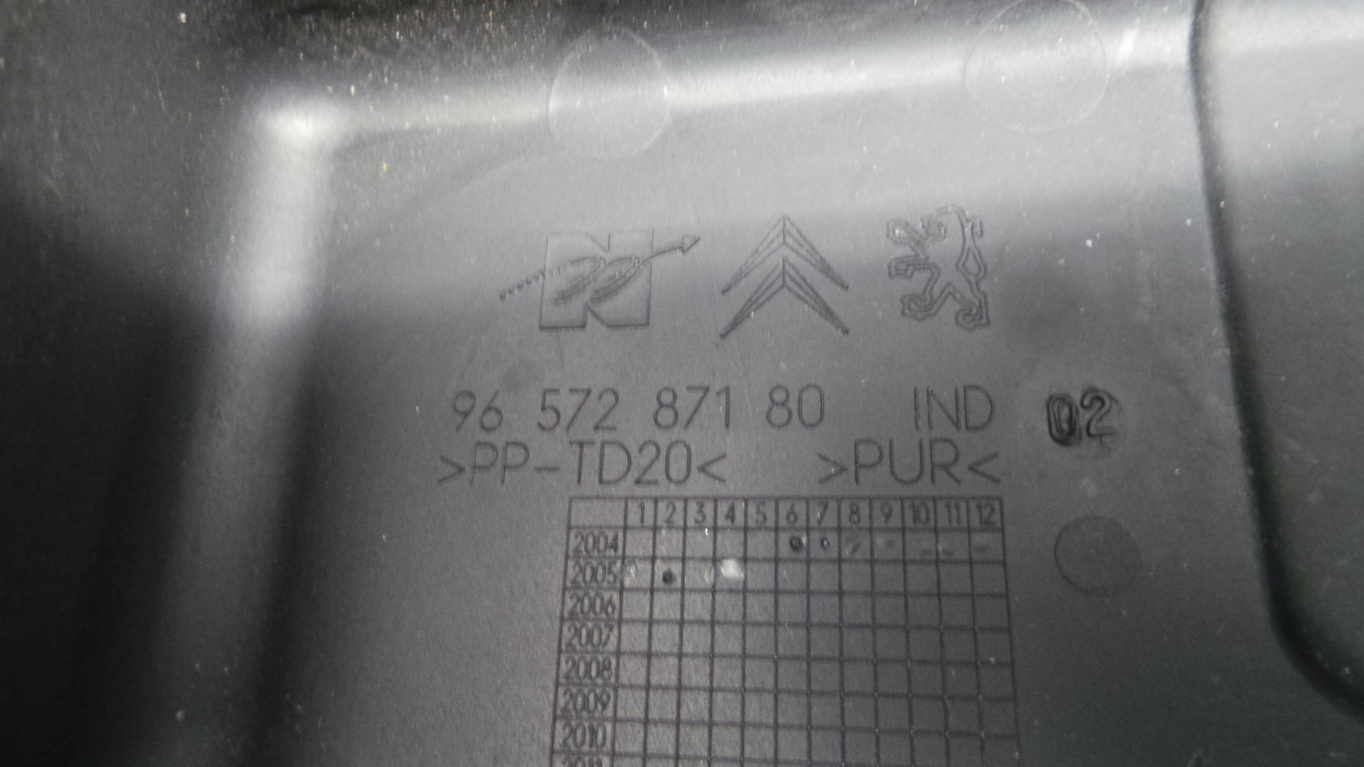 Tampa da Caixa dos Fusíveis 9657287180 - CITROËN C3 I (FC_, FN_)-36531101