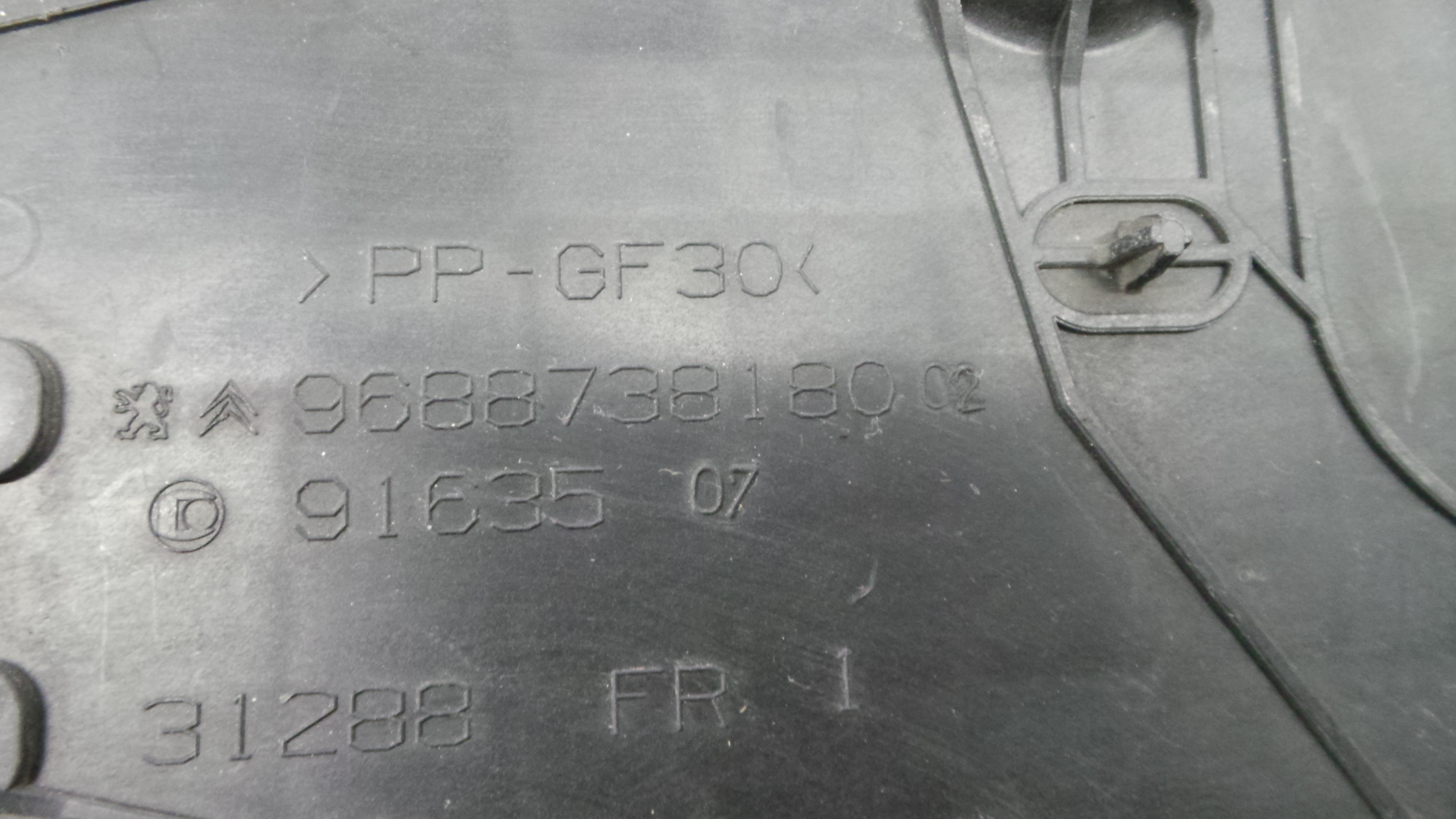 Base da Bateria 9688738180 - CITROËN C3 II (SC_)-36531107