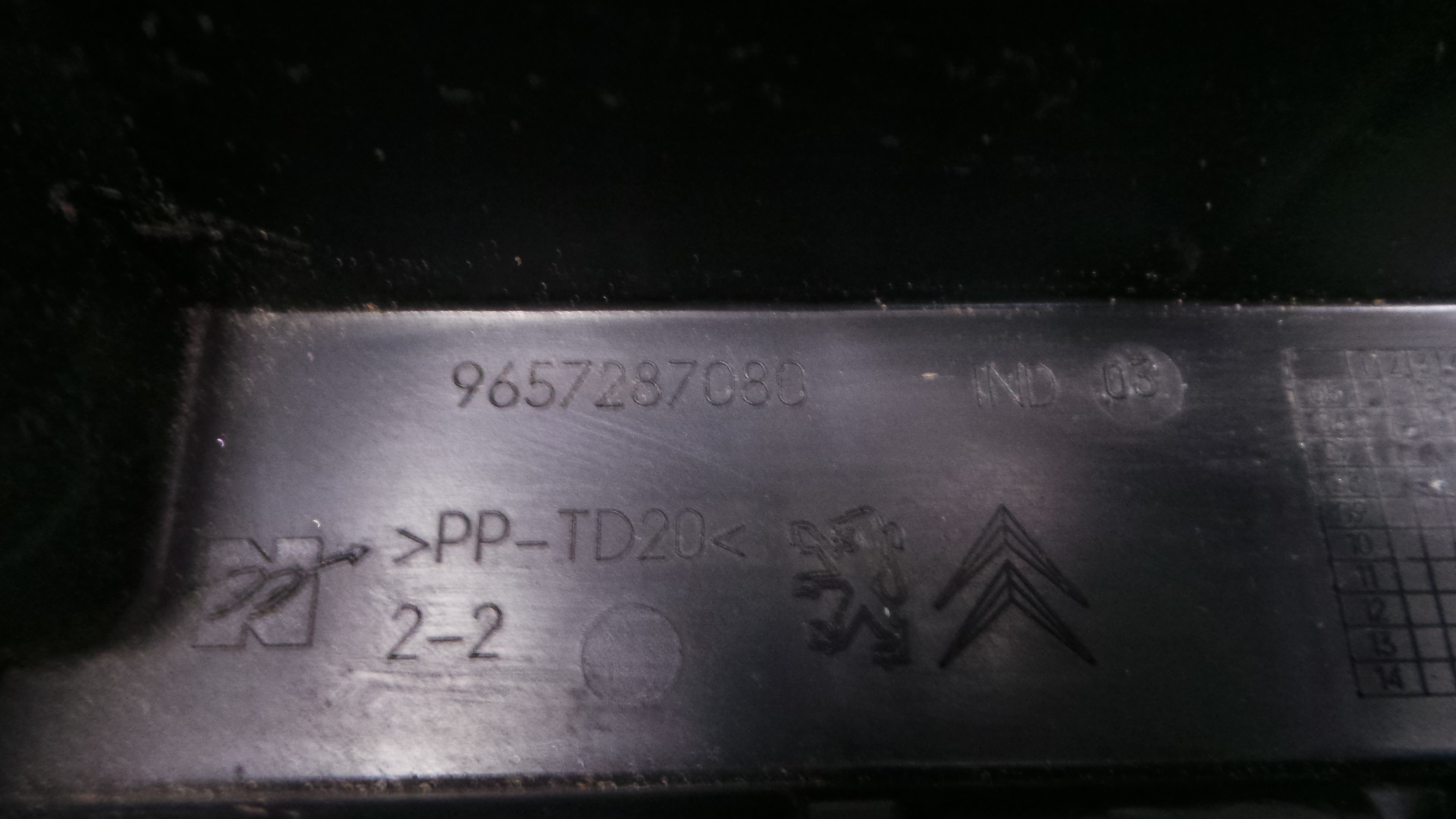 Caixa de Fusiveis 9657287080 - PEUGEOT 207 SW (WK_)-36531110