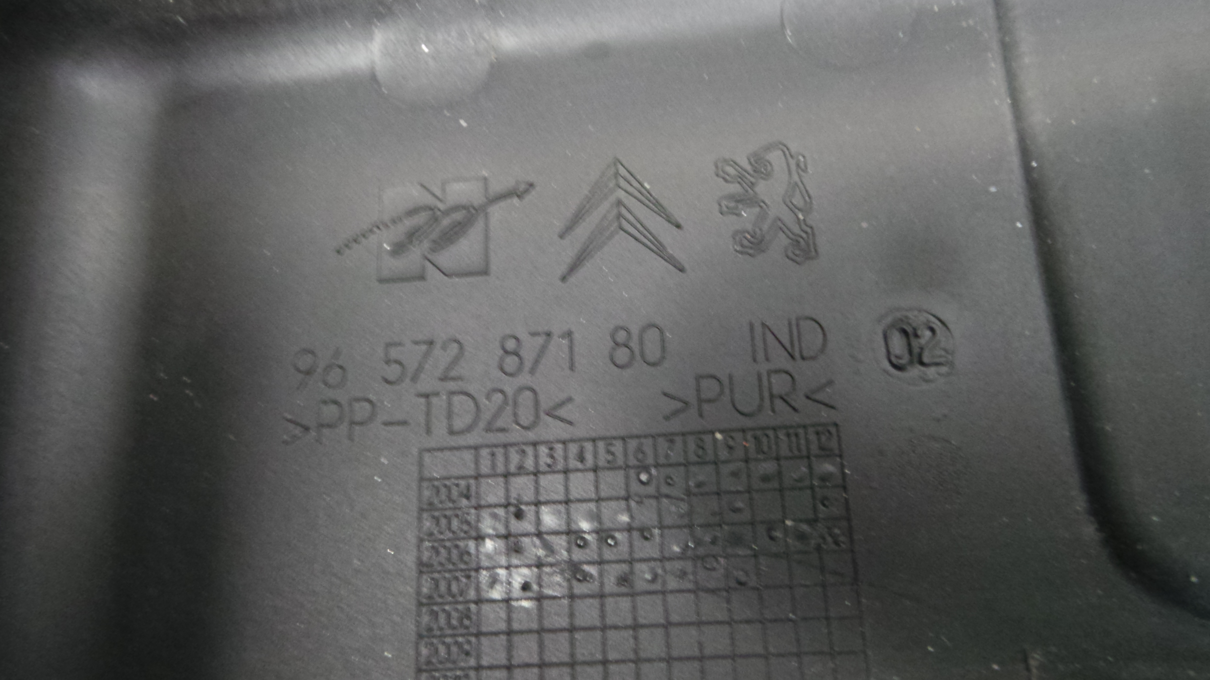 Tampa da Caixa dos Fusíveis 9657287180 - PEUGEOT 207 (WA_, WC_), 207/207+ (WA_, WC_)-36531653