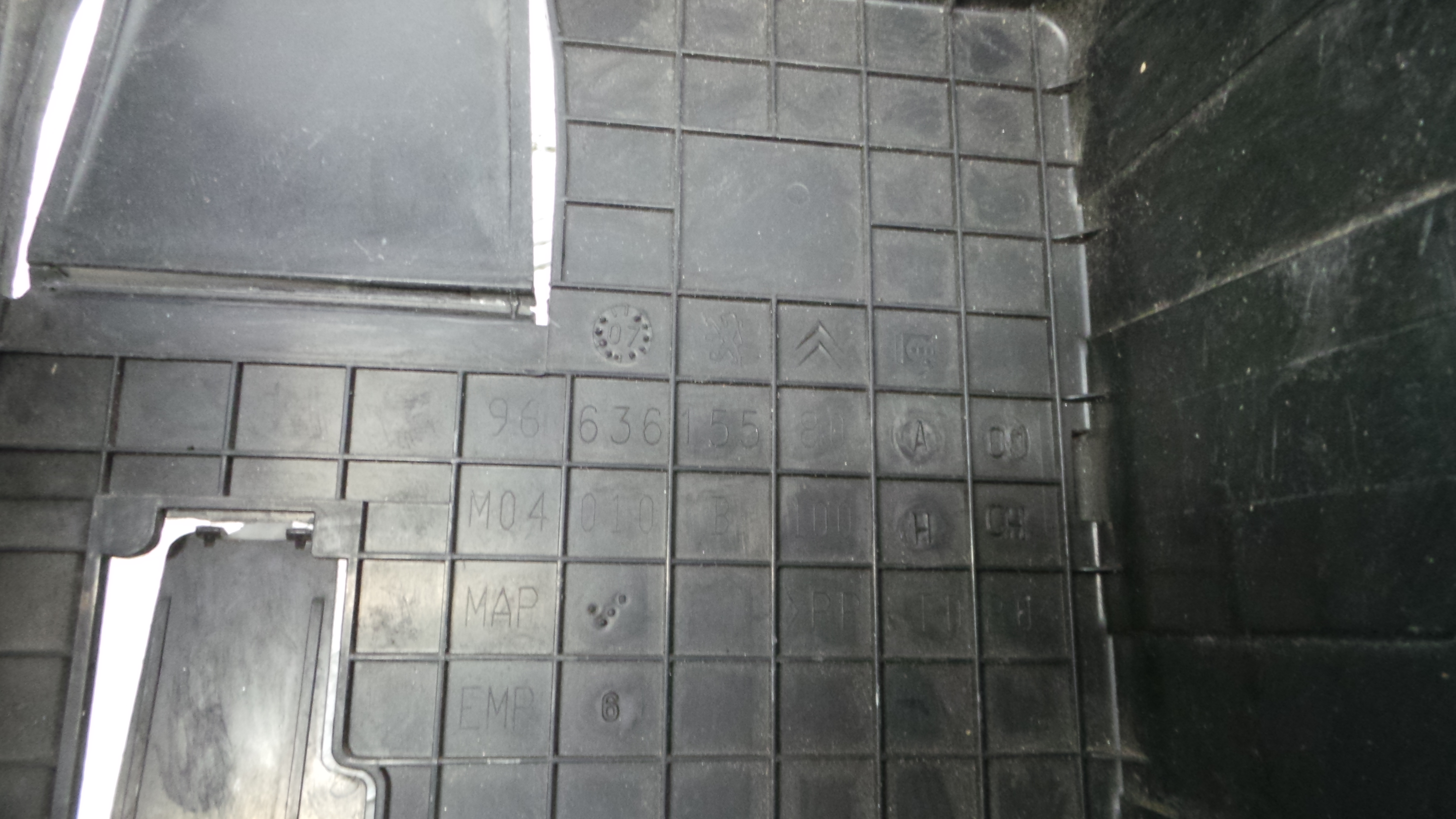 Tampa da Bateria 9663615580 - CITROËN C4 I (LC_)-36531753