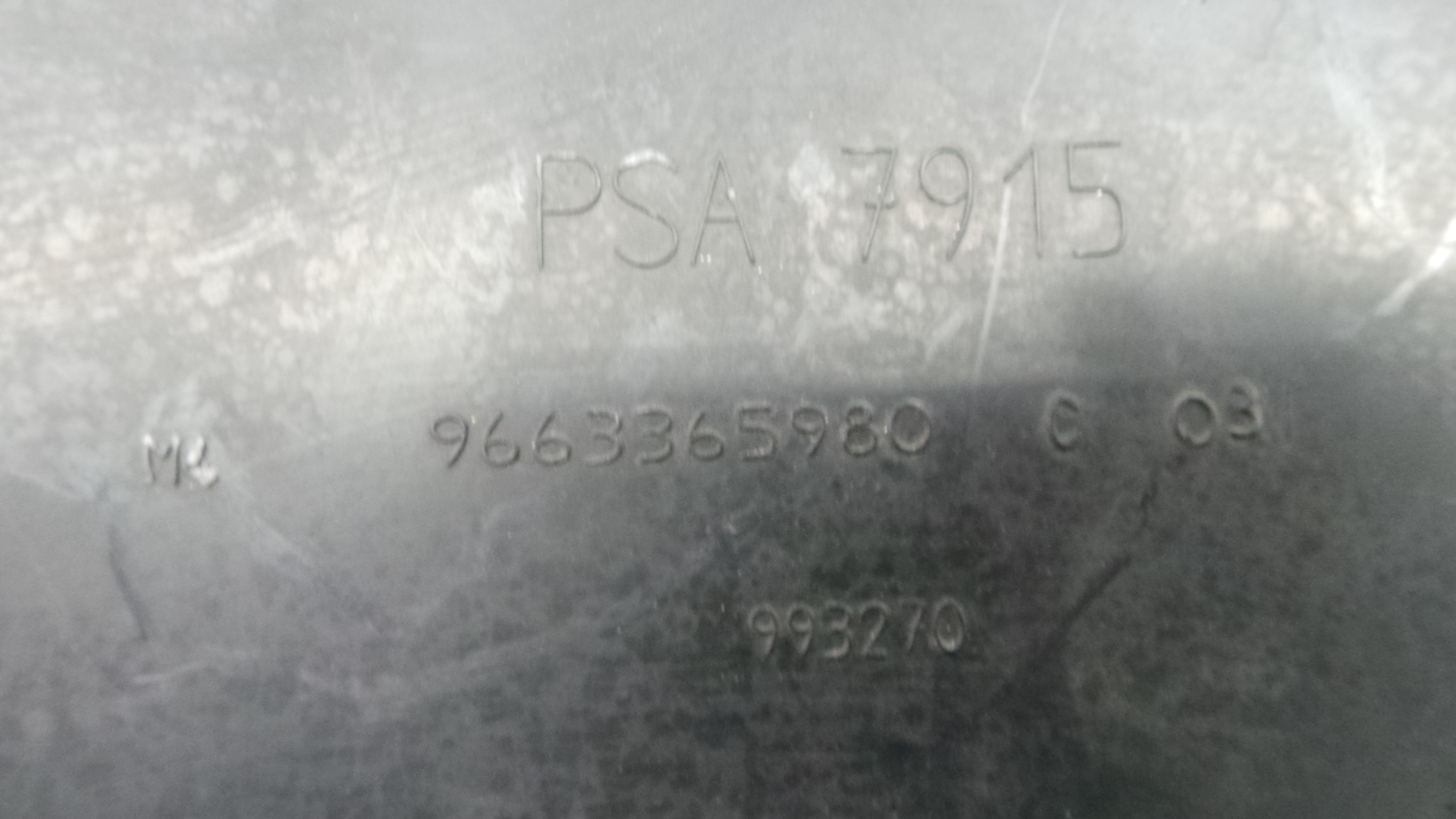 Caixa Filtro de Ar 9663365980 - PEUGEOT 308 I (4A_, 4C_)-36531856