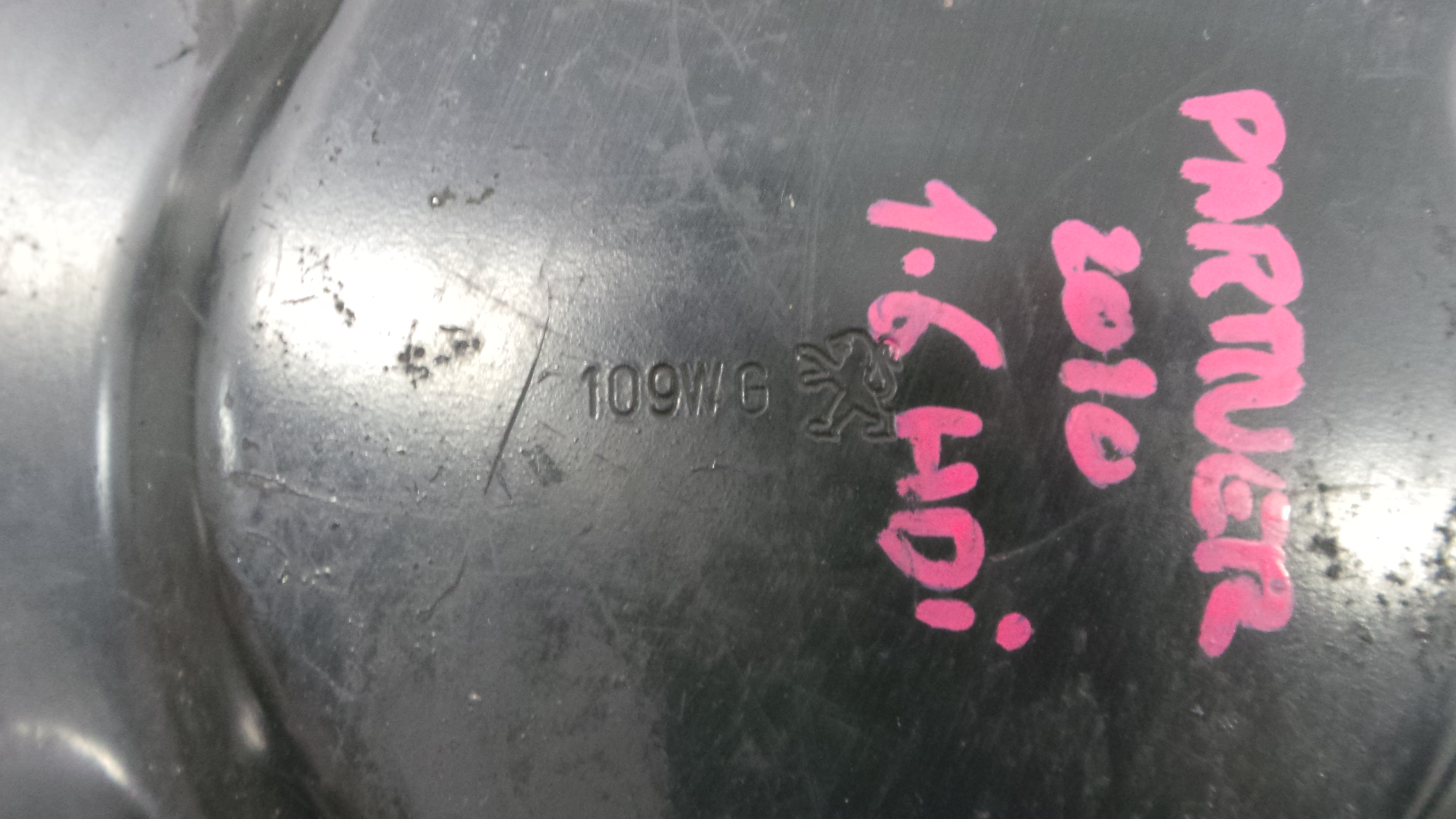 Base da Bateria 109WG - PEUGEOT PARTNER Caixa/monovolume-36531950