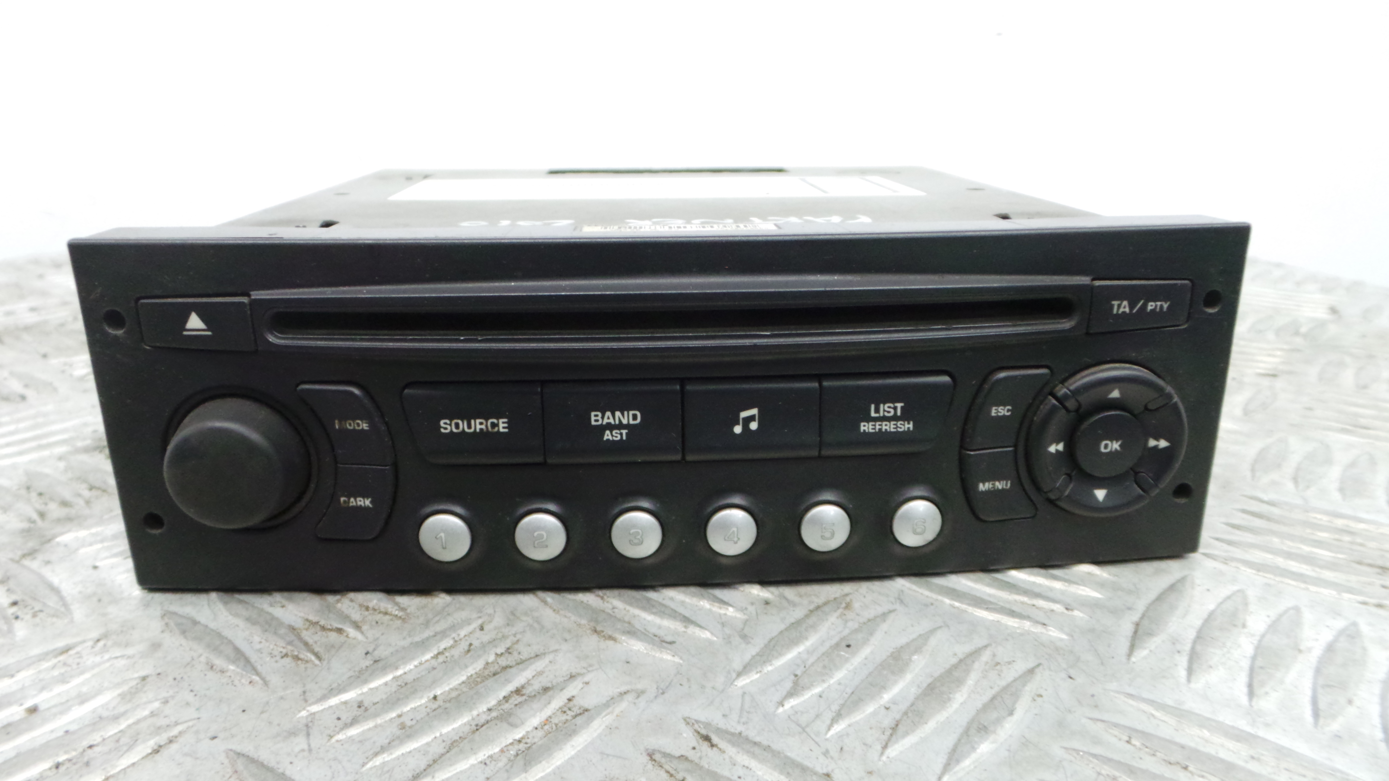 Auto-rádios 9666968177 - PEUGEOT PARTNER Caixa/monovolume-36537488