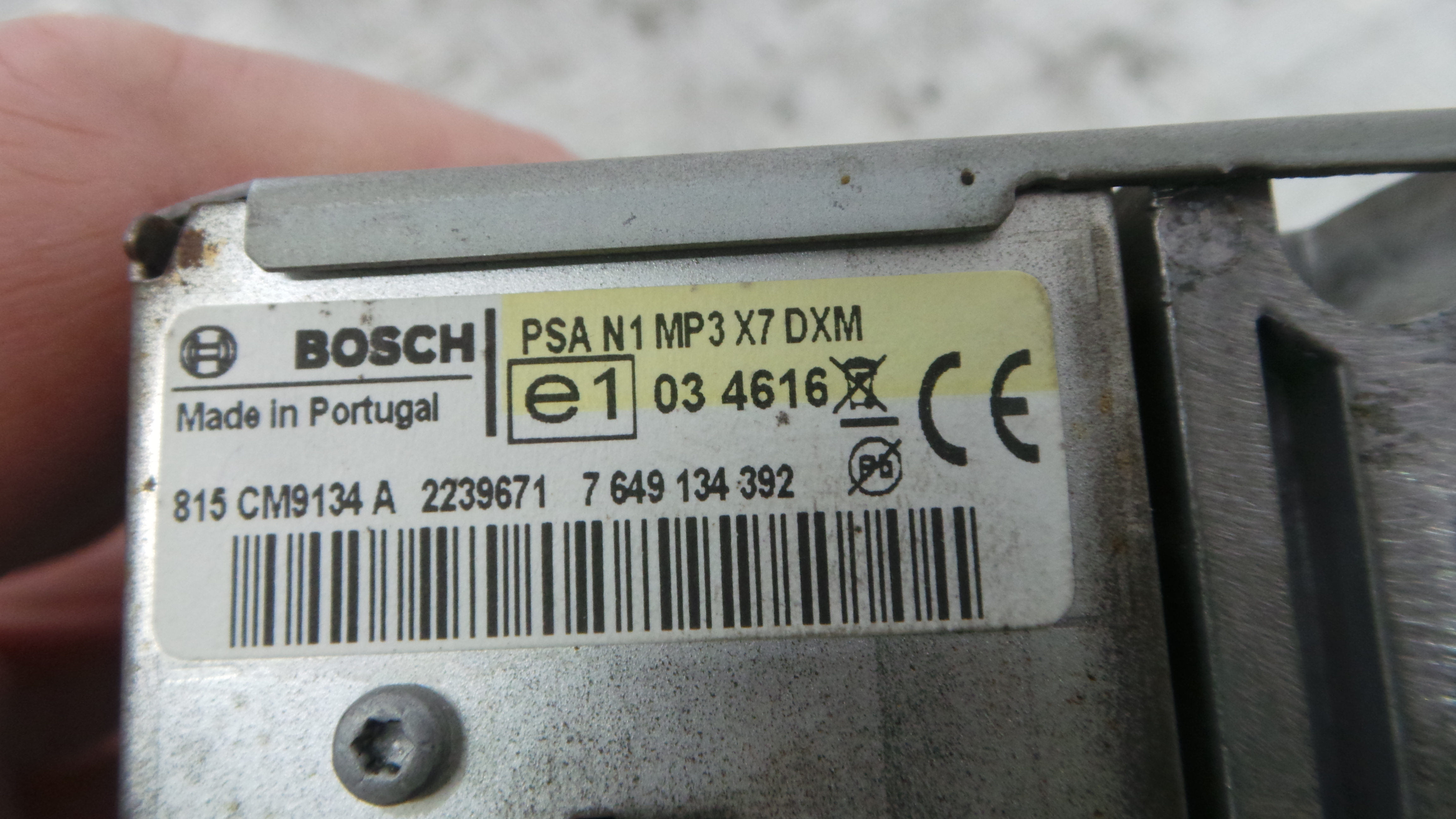 Auto-rádios 9666968177 - PEUGEOT PARTNER Caixa/monovolume-36537488