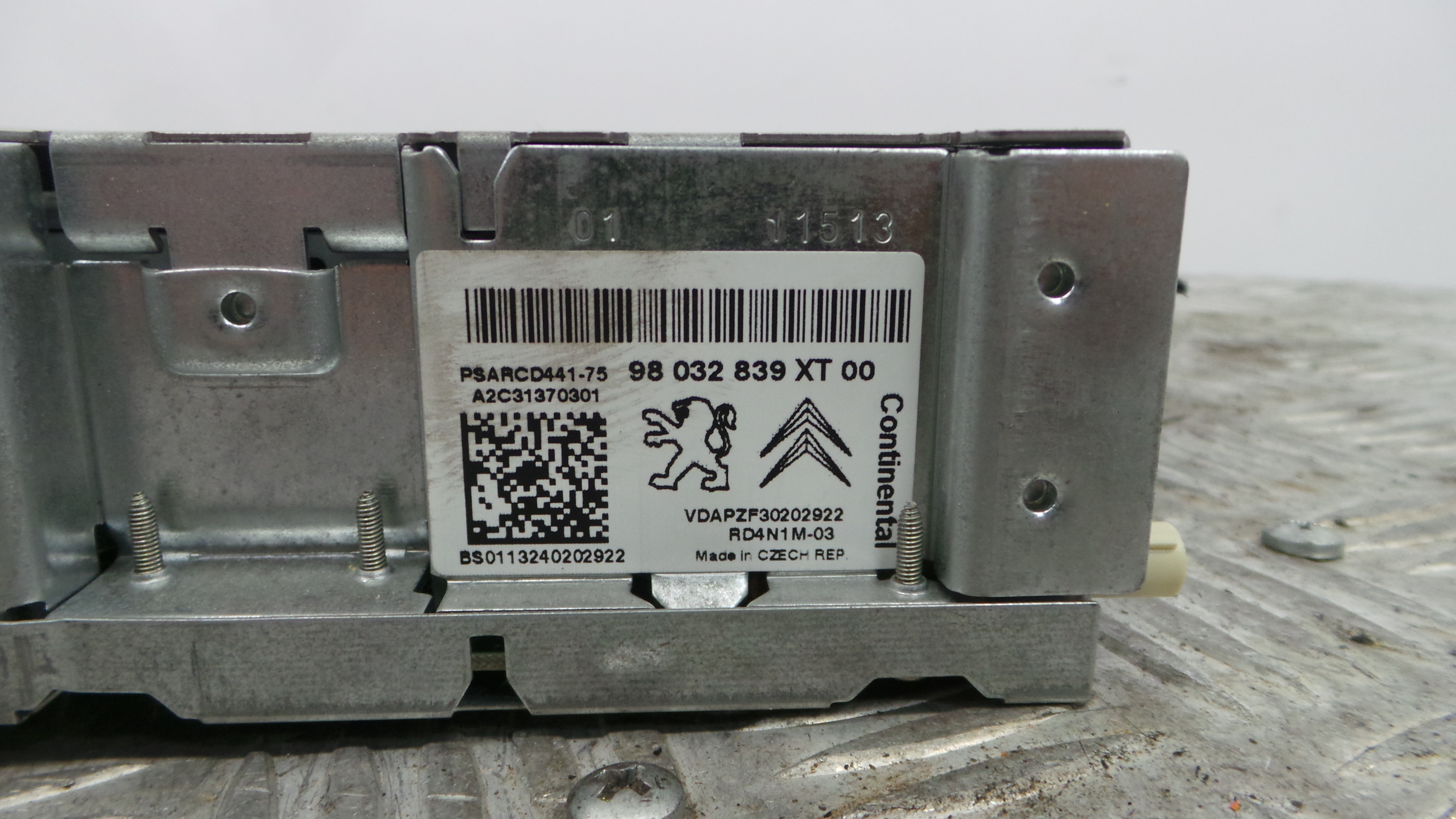 Auto-rádios 98032839XT - PEUGEOT 207 (WA_, WC_), 207/207+ (WA_, WC_)-36537561