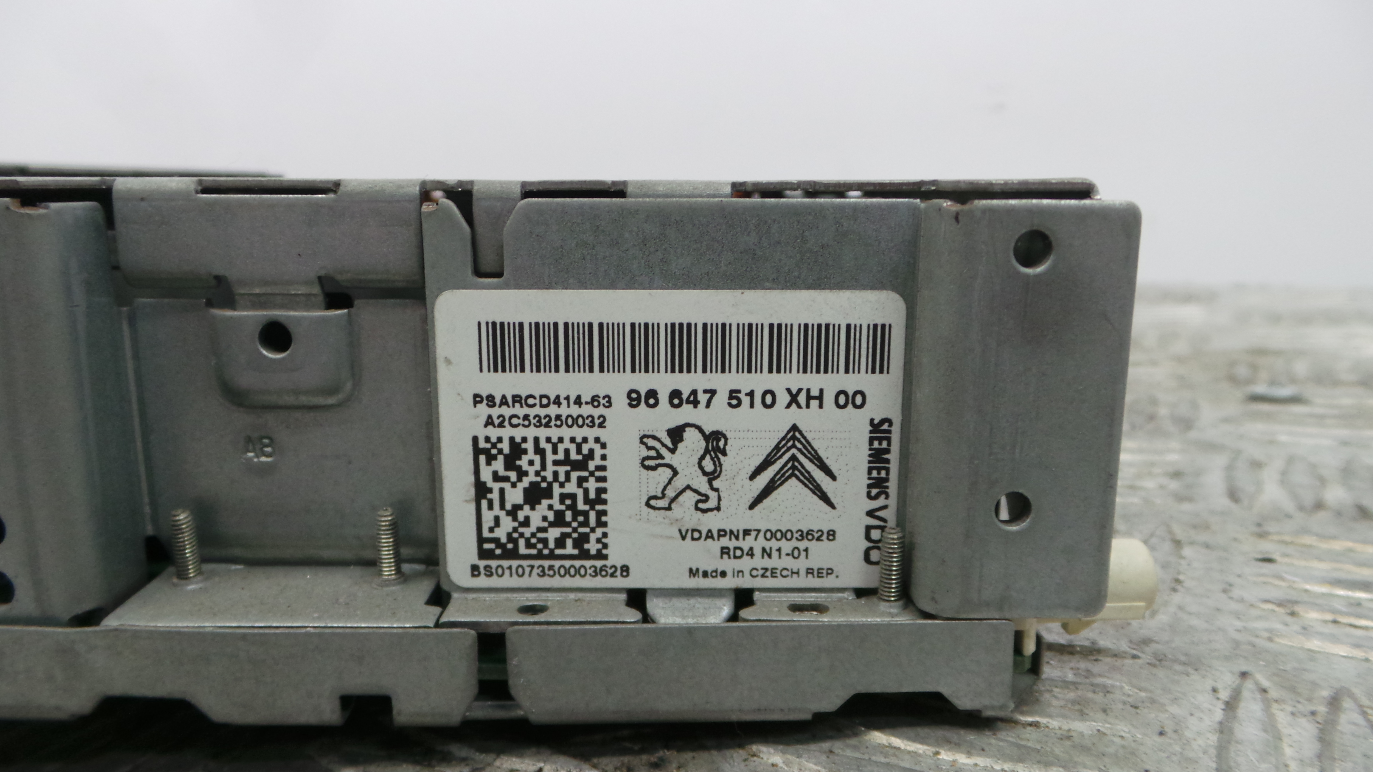 Auto-rádios 96647510XH - PEUGEOT 308 I (4A_, 4C_)-36537616