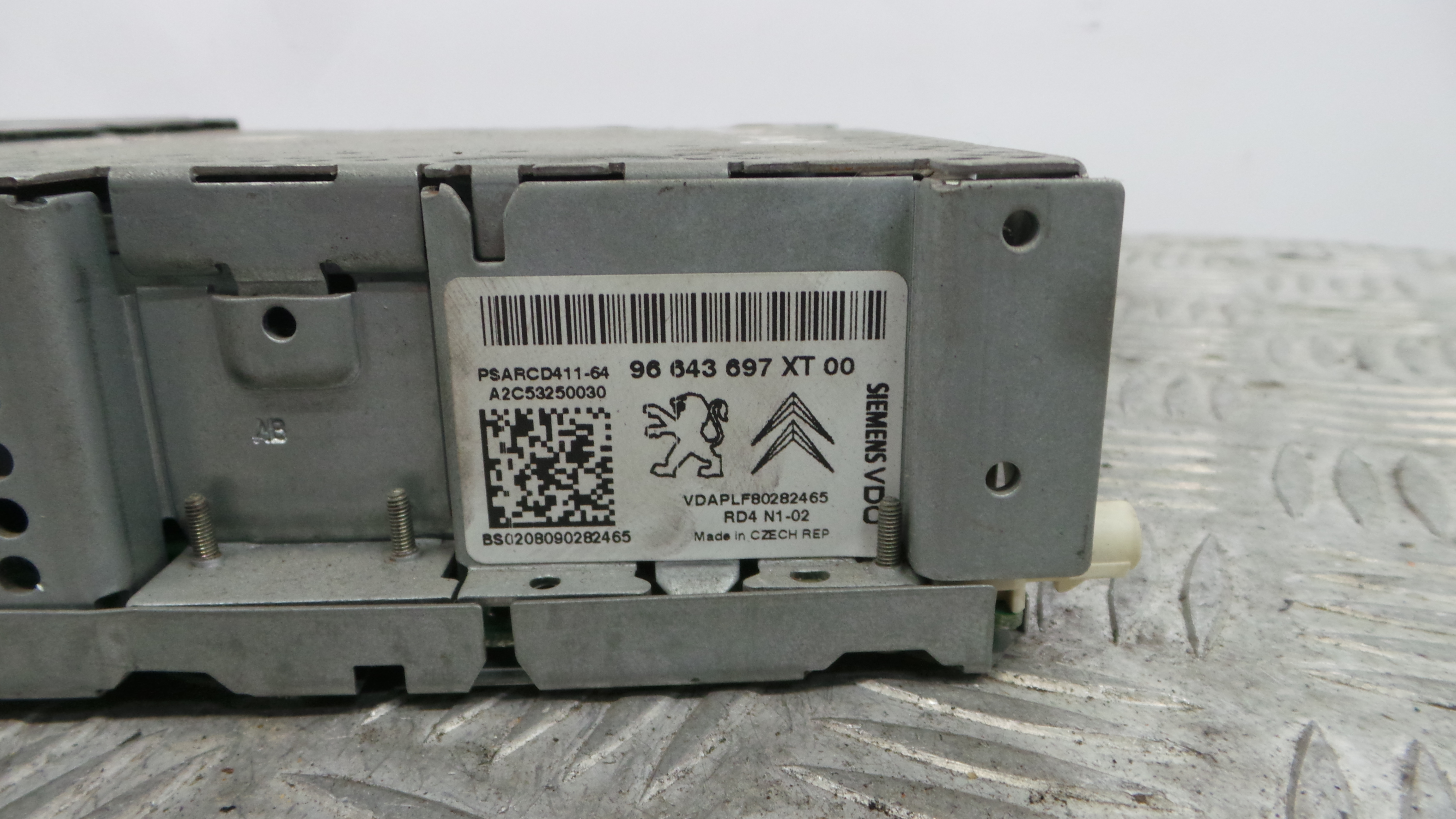 Auto-rádios 96643697XT - PEUGEOT 207 (WA_, WC_), 207/207+ (WA_, WC_)-36537629