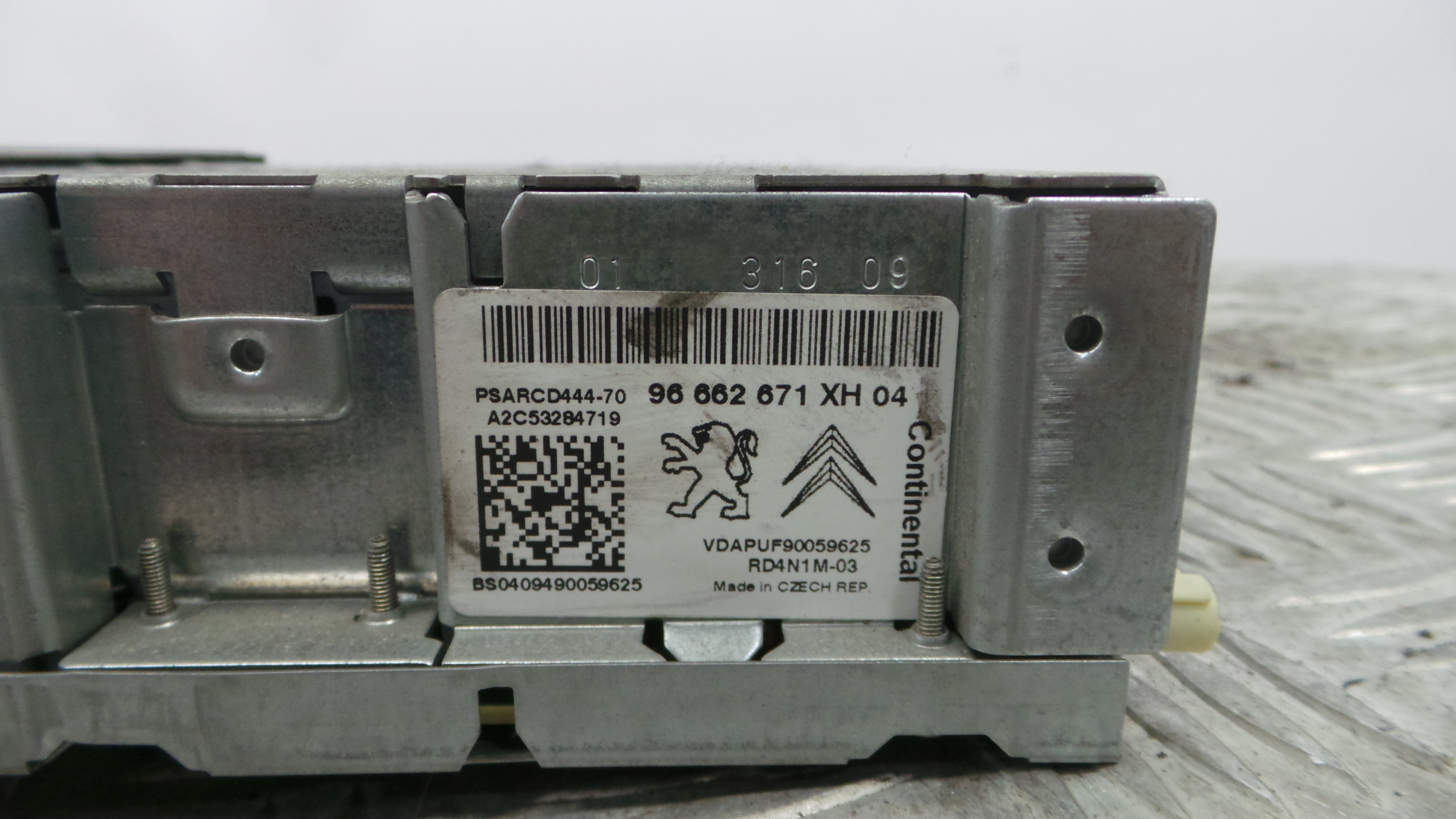 Auto-rádios 96662671XH - PEUGEOT 308 I (4A_, 4C_)-36537744