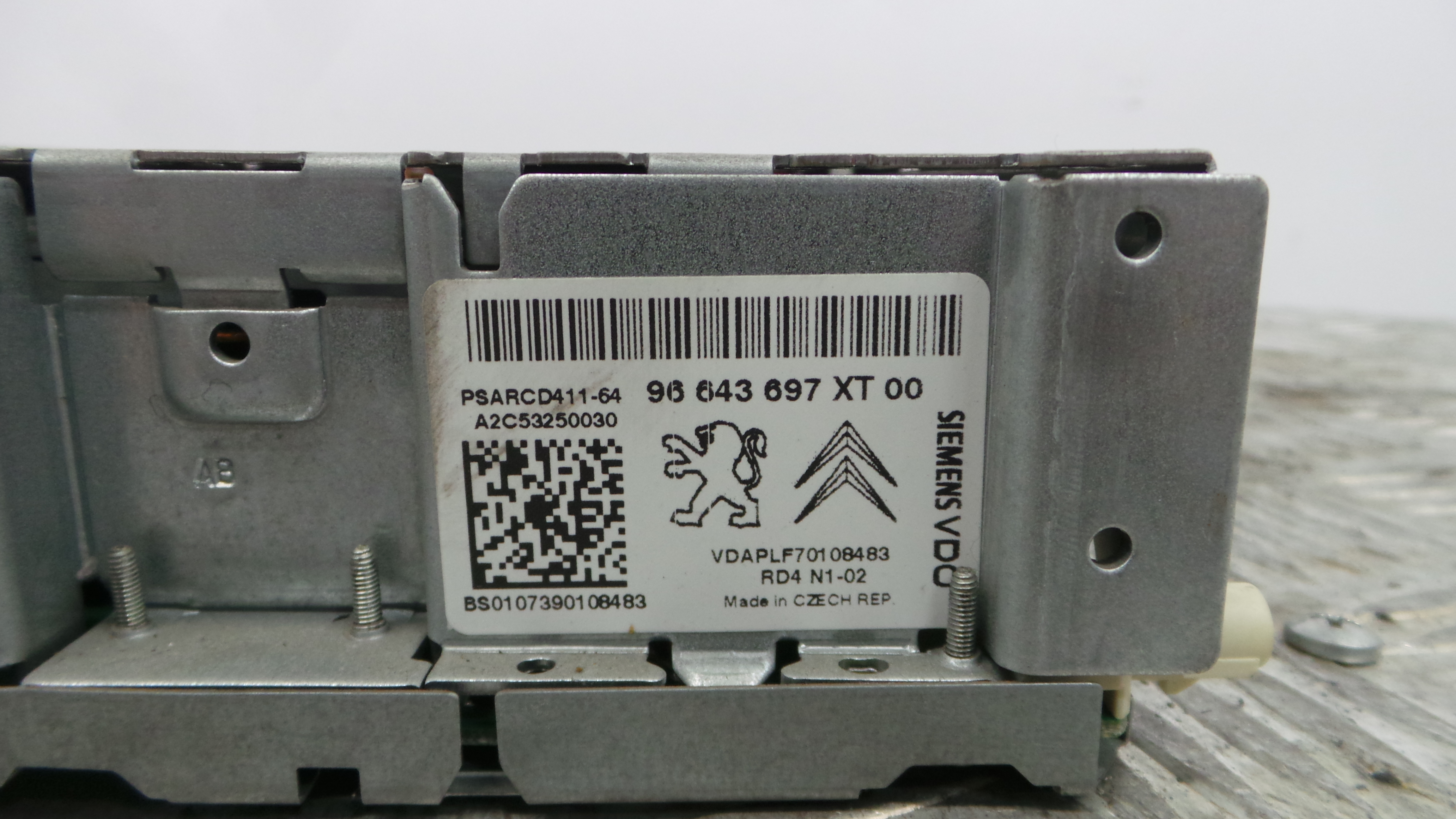 Auto-rádios 96643697XT - PEUGEOT 207 (WA_, WC_), 207/207+ (WA_, WC_)-36537750