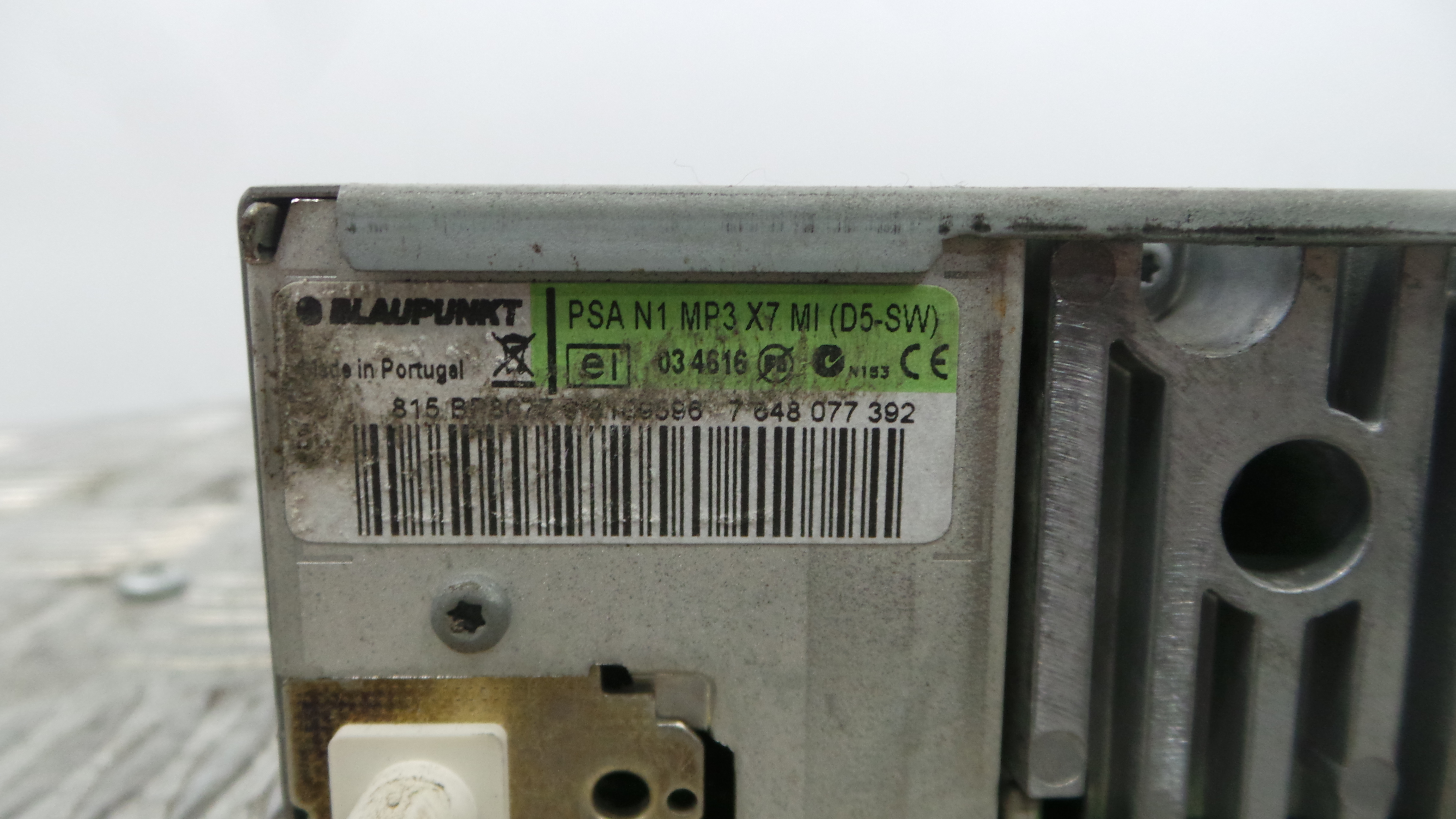 Auto-rádios 966639377701 - CITROËN C5 III (RD_)-36537778