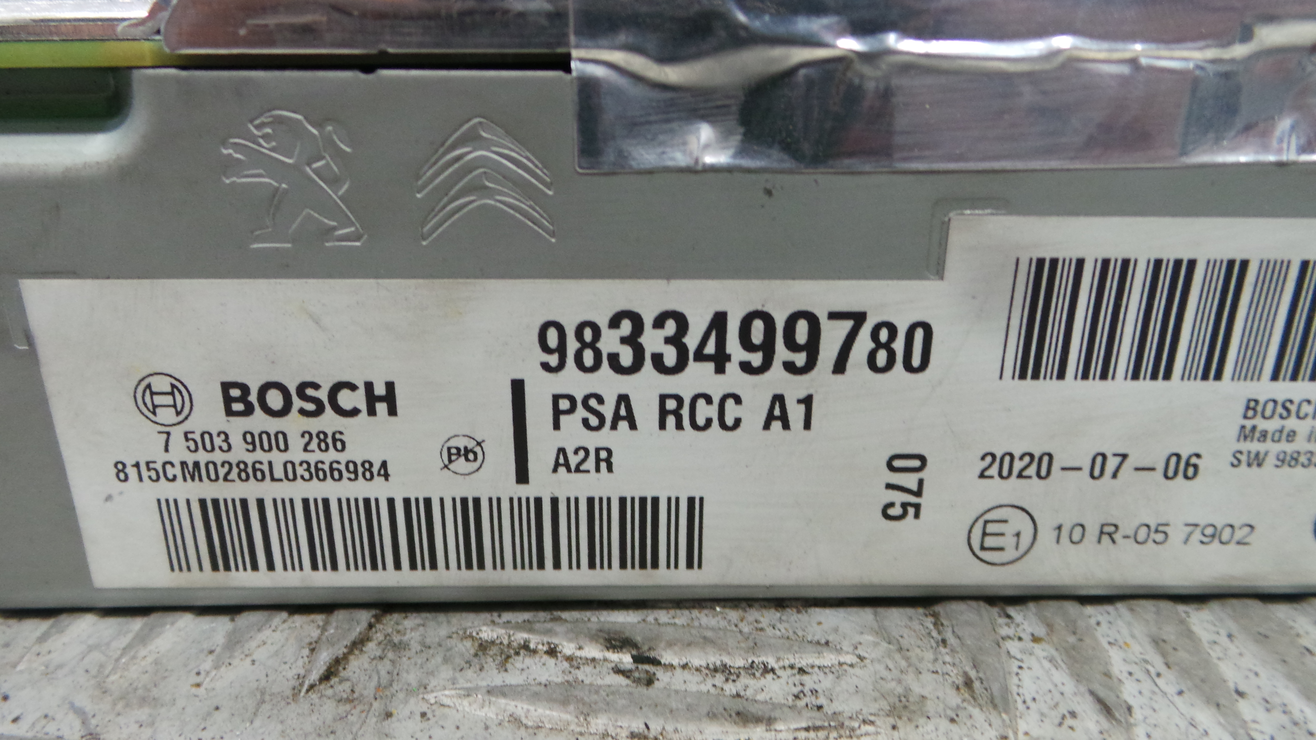 Auto-rádios 9833499780 - PEUGEOT 208 II (UB_, UP_, UW_, UJ_)-36558843