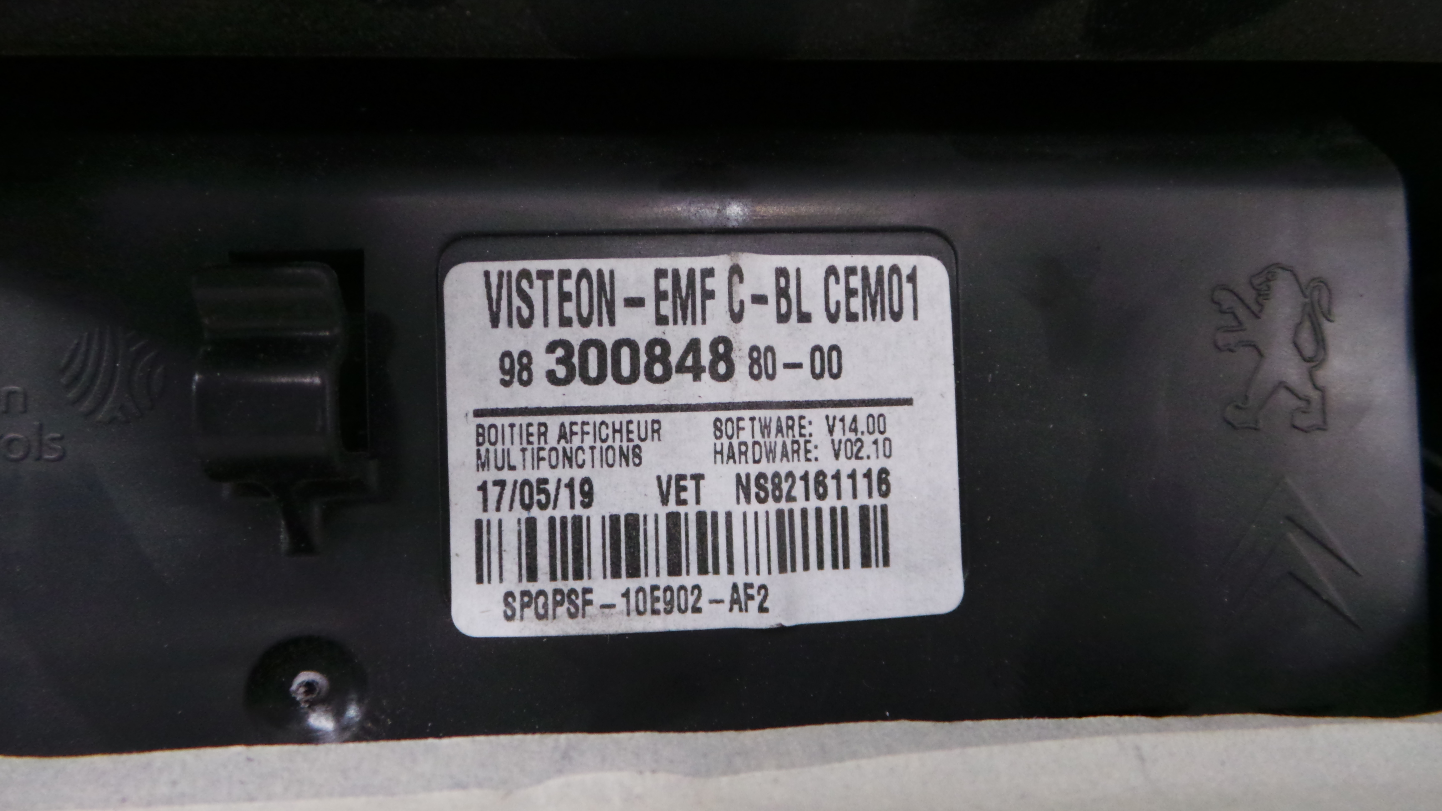 Auto-rádios 9818777780 - OPEL COMBO Caixa/monovolume (K9)-36537971