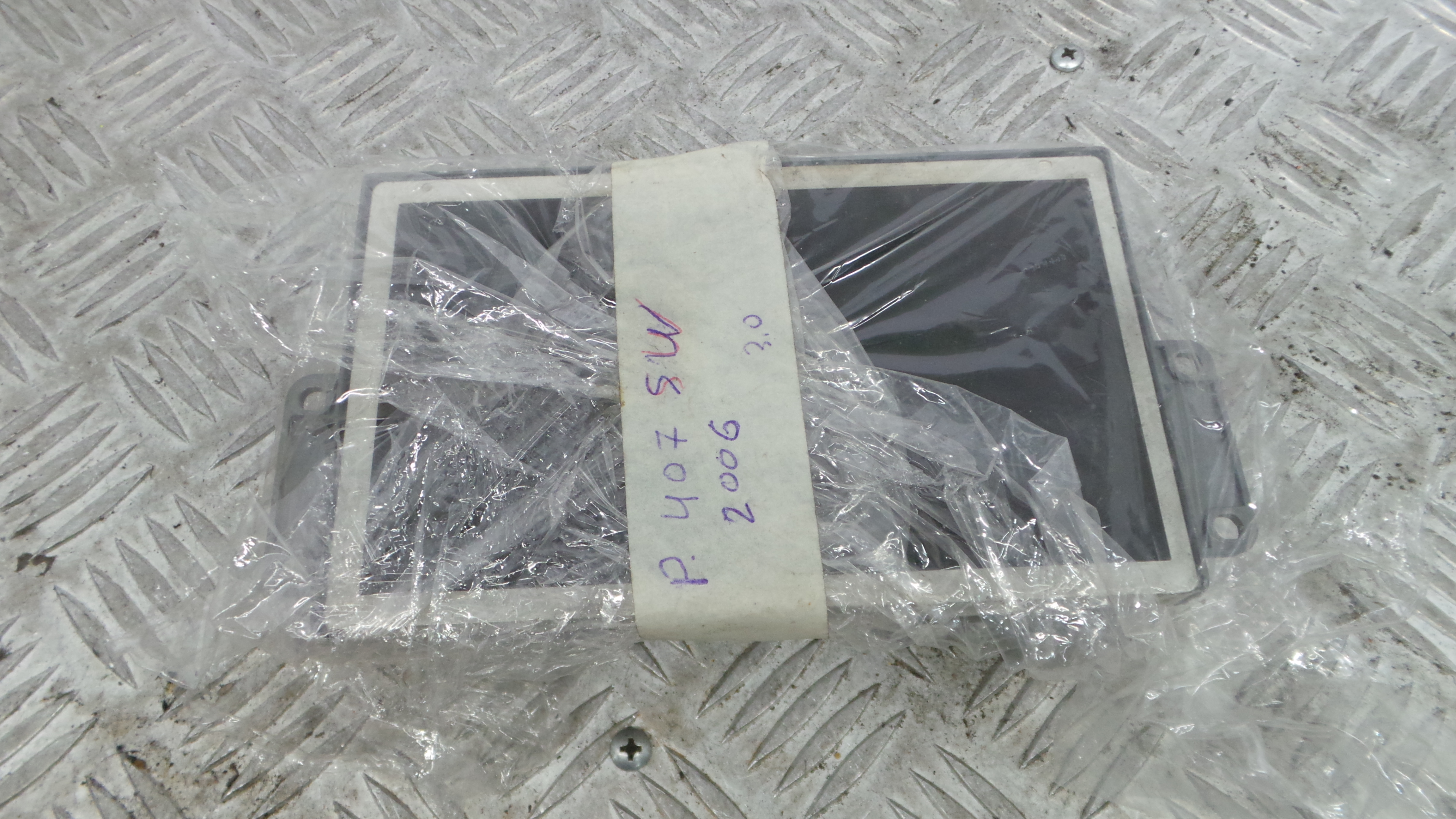 Display do Ar Condicionado / Rádio / GPS / DVD 9660361080 – PEUGEOT 407 SW (6E_, 6D_)