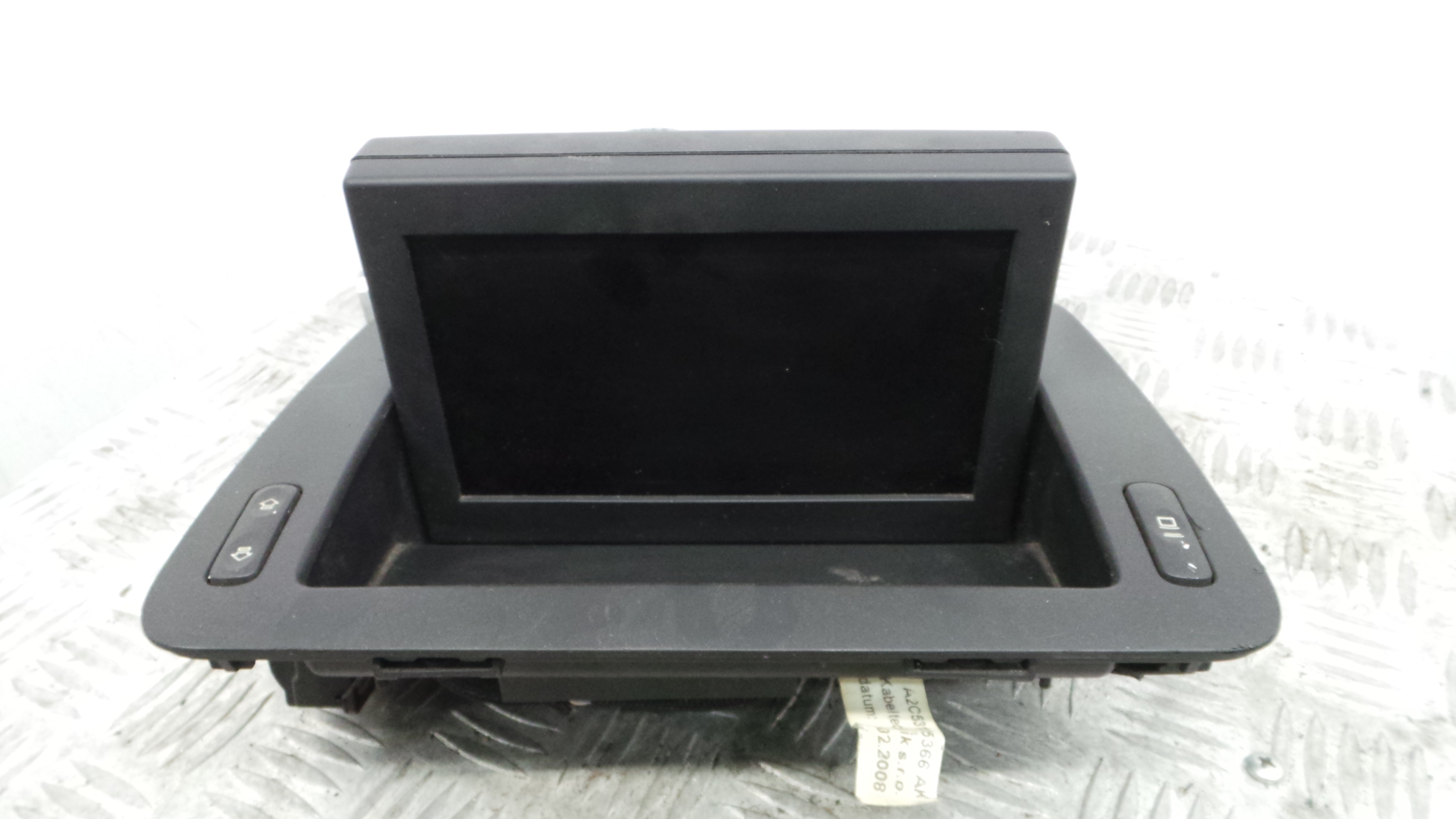 Display do Ar Condicionado / Rádio / GPS / DVD 96650242ZD - PEUGEOT 308 I (4A_, 4C_)-36538100