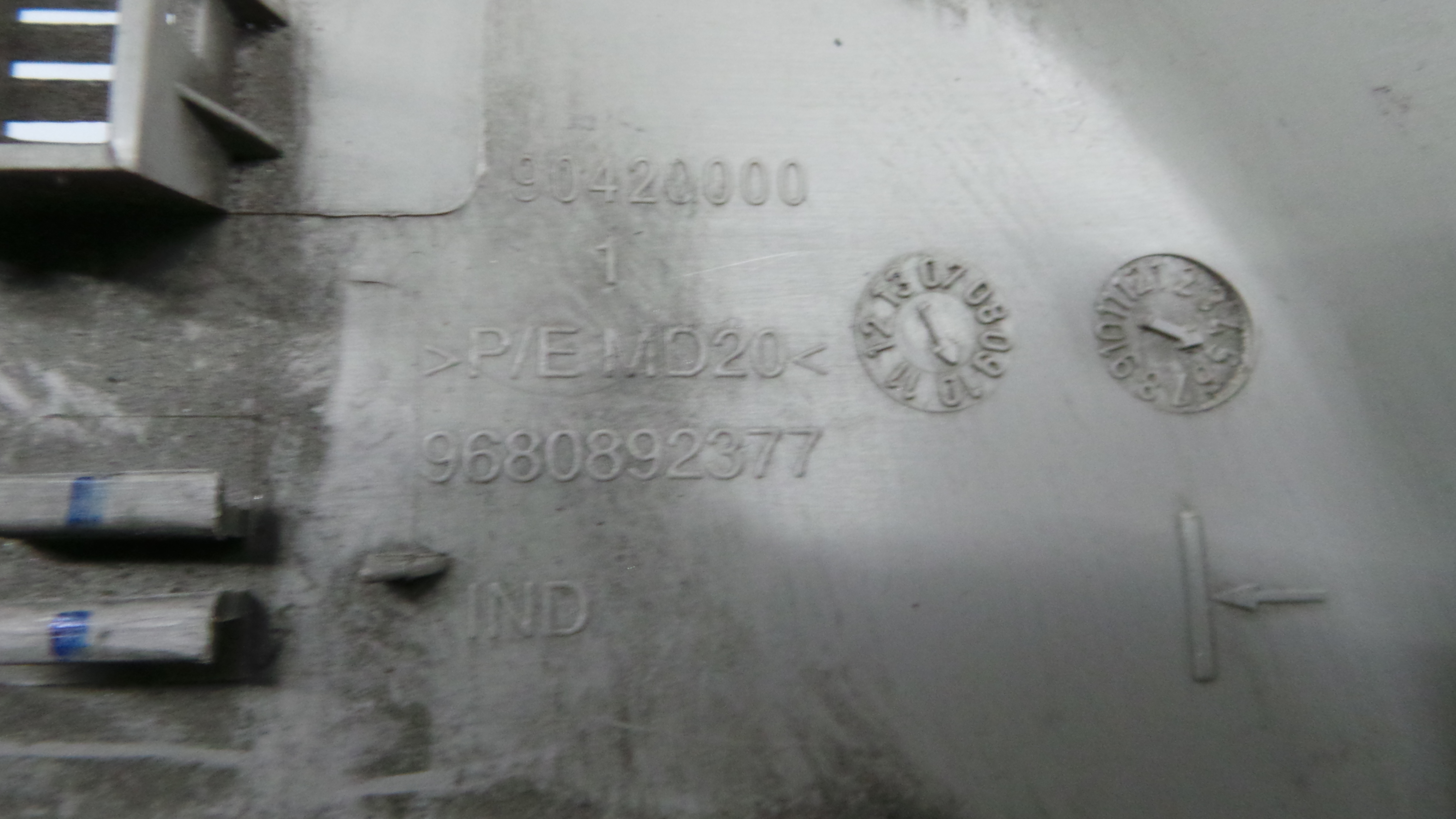 Plafonier Teto 9680892377 - PEUGEOT PARTNER Caixa/monovolume-36538486