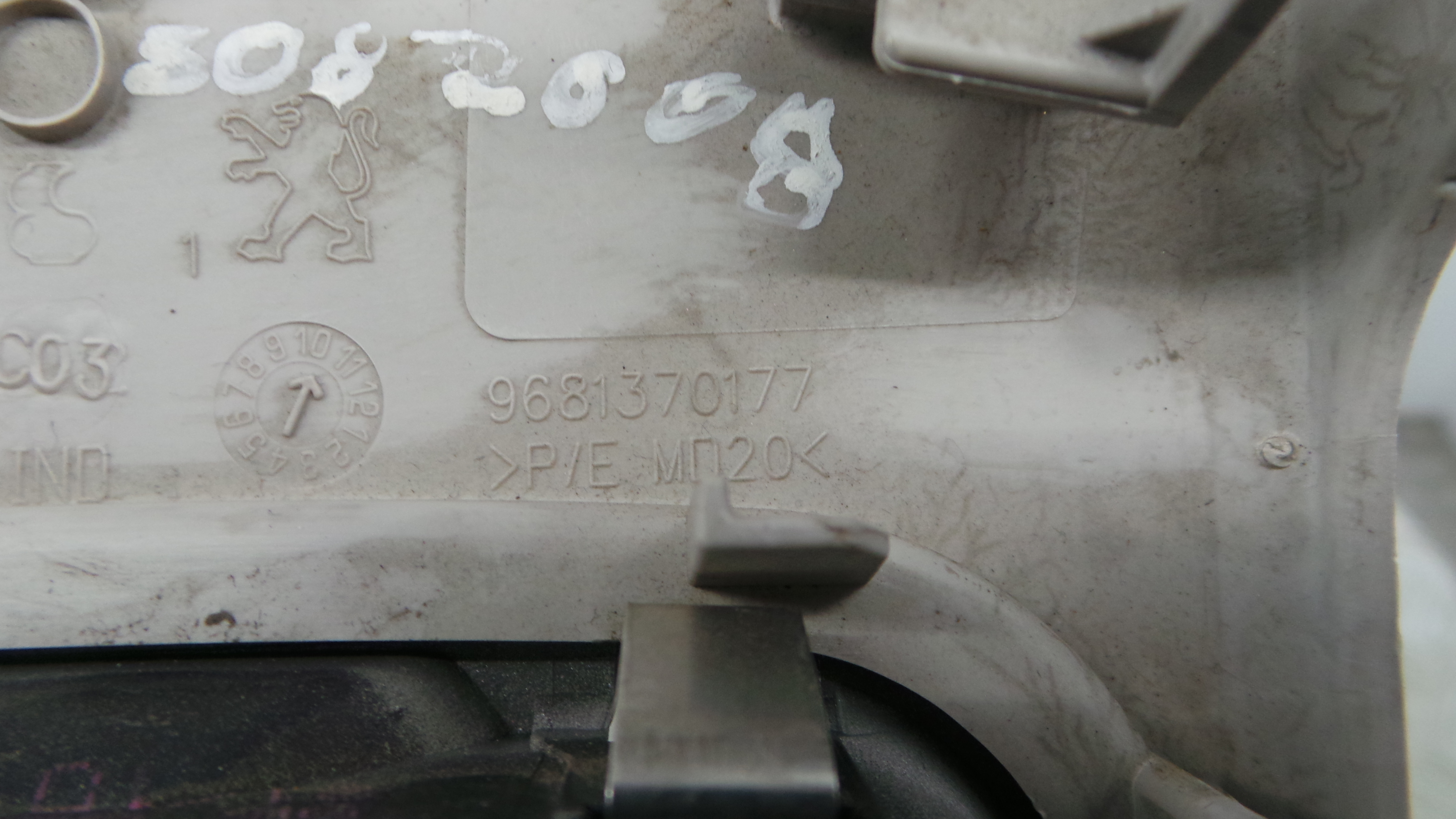 Plafonier Teto 9681370177 - PEUGEOT 308 I (4A_, 4C_)-36538500