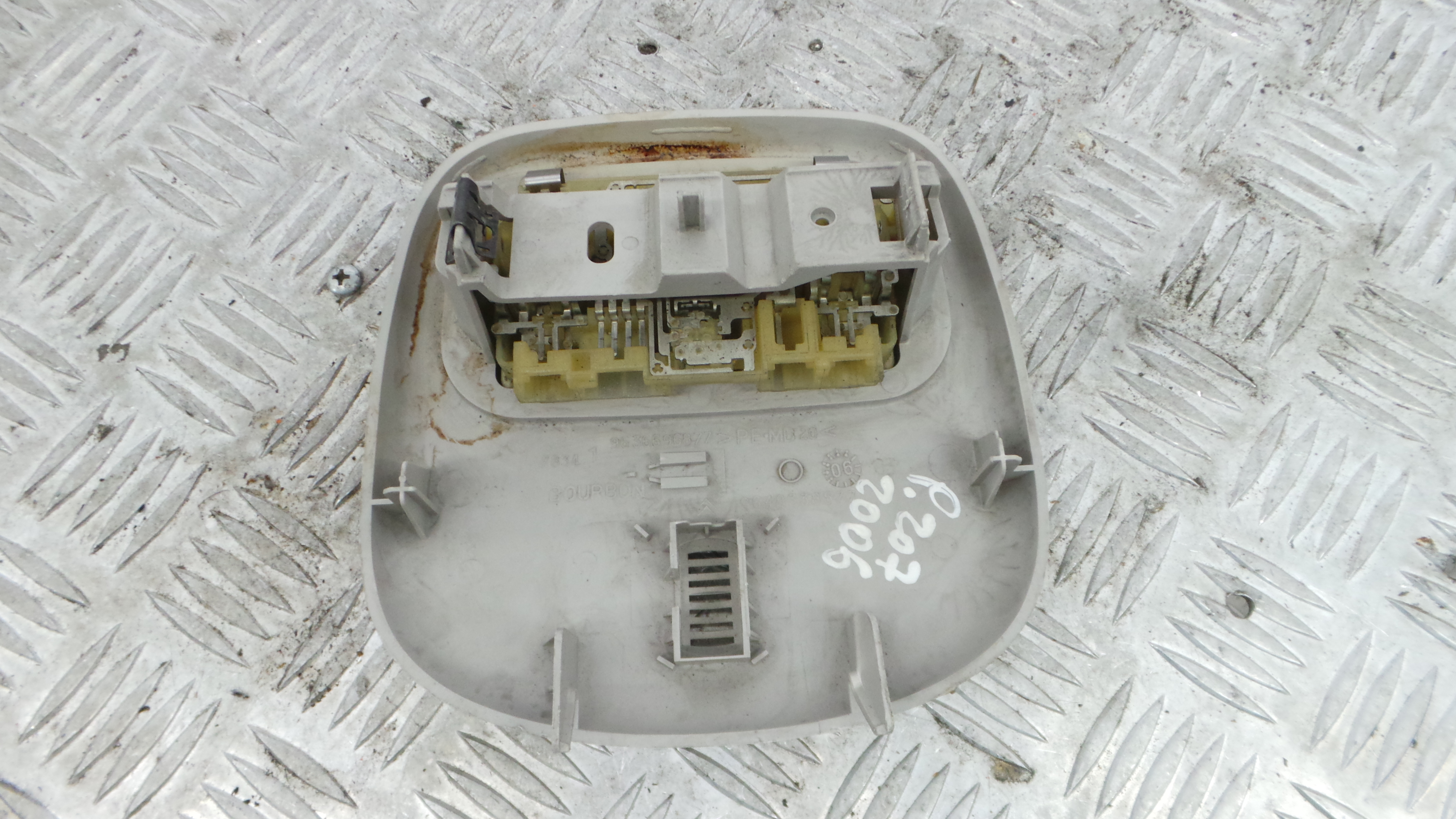 Plafonier Teto 9636696877 - PEUGEOT 207 (WA_, WC_), 207/207+ (WA_, WC_)-36538580