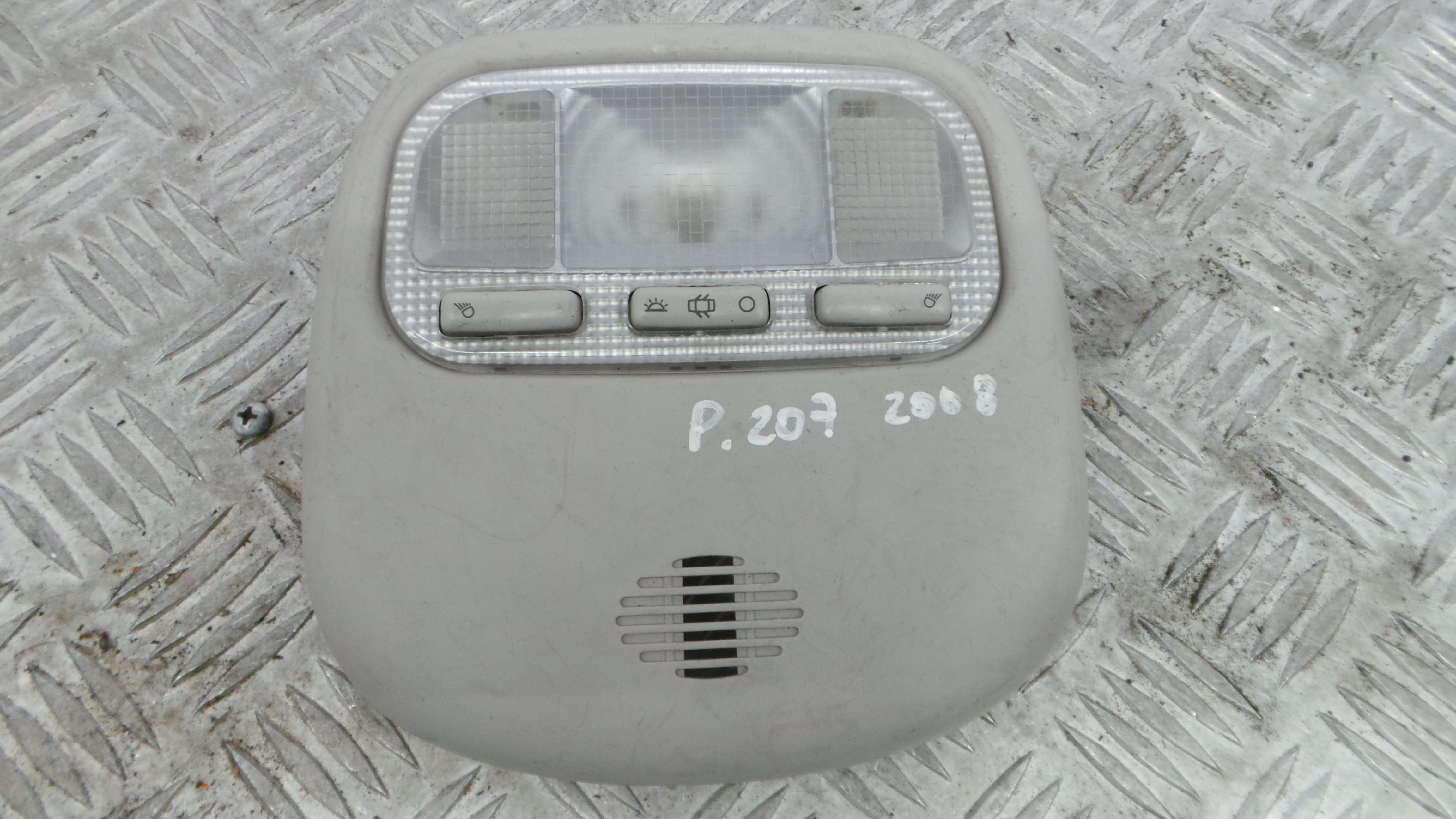 Plafonier Teto 9636696877 - PEUGEOT 207 (WA_, WC_), 207/207+ (WA_, WC_)-36538596